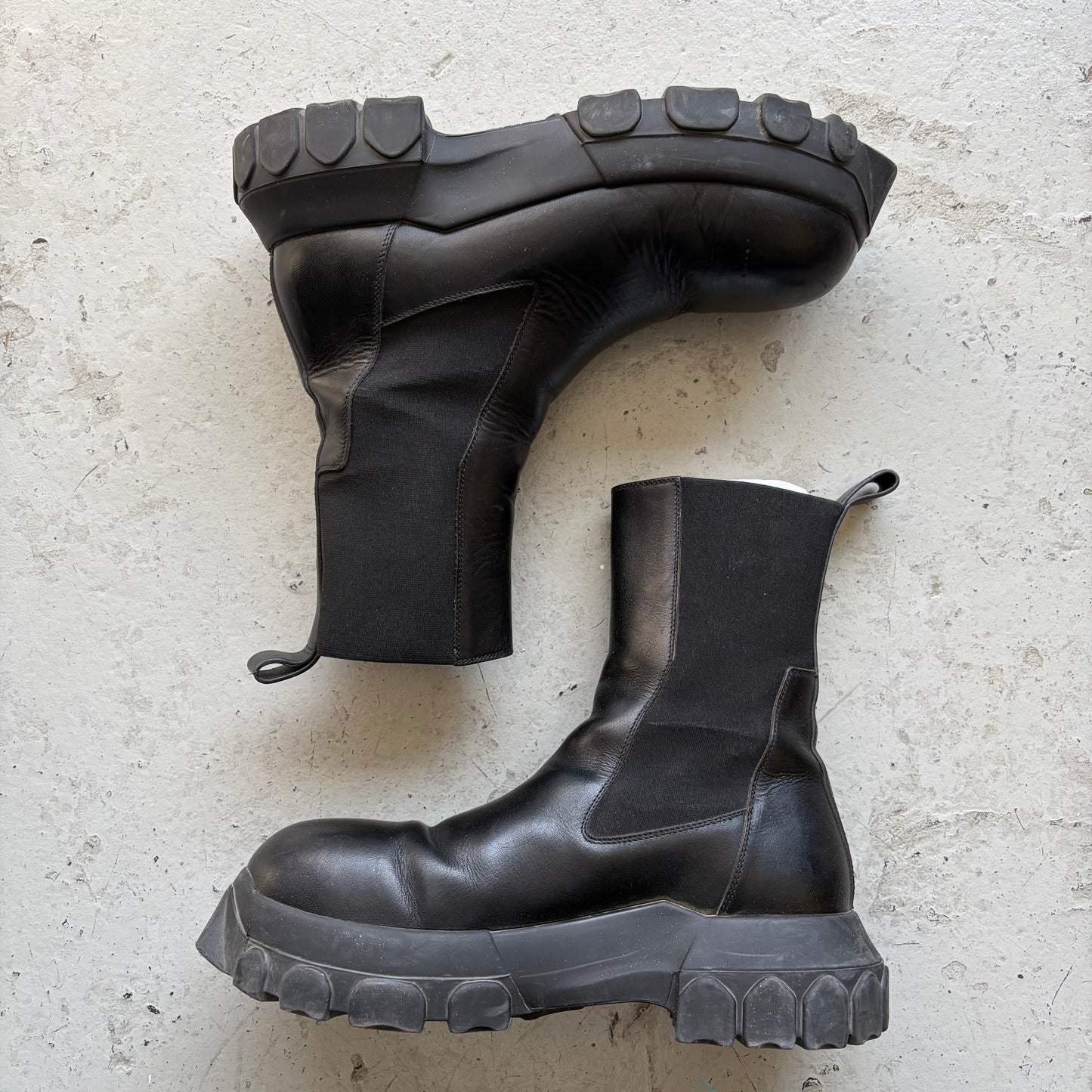 Rick Owens Beatle Bozo Tractor Boots (43)