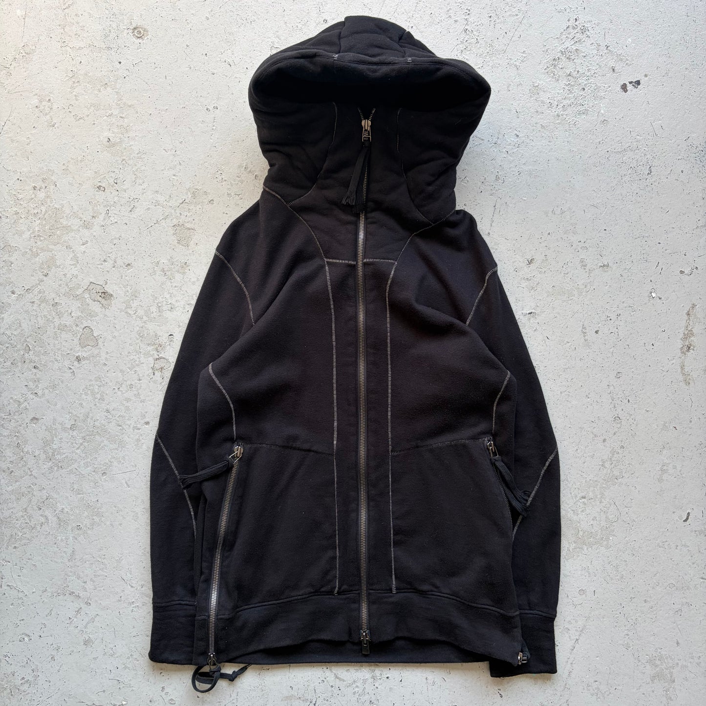 D. Hygen Black Zip Up Hoodie (1)