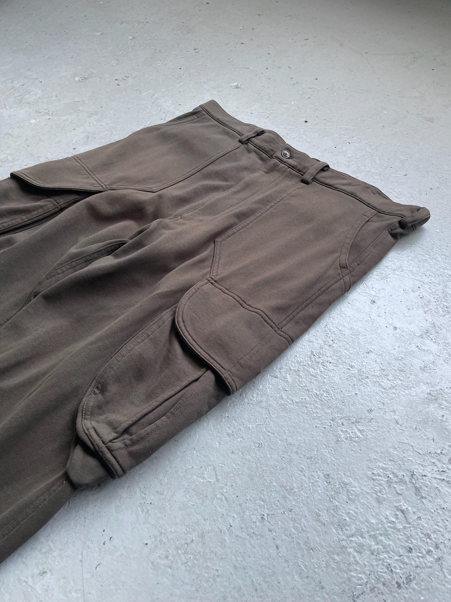 Y-3 Olive Cargo Sweats (L)