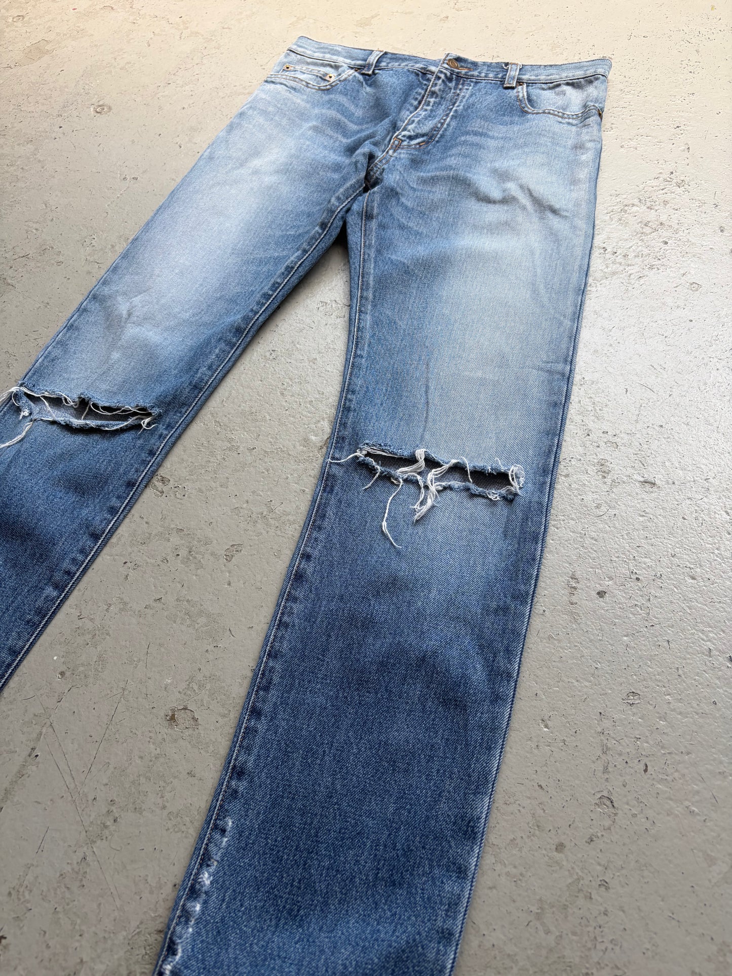Saint Laurent 2015 D10 Distressed Denim (30)