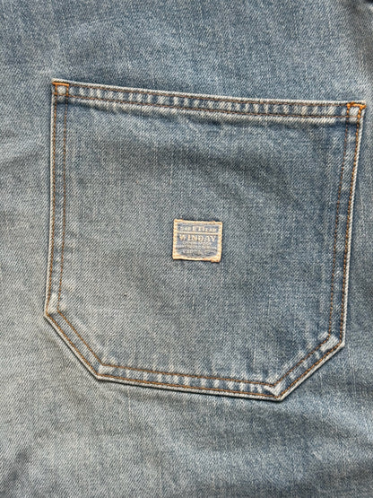 Kapital Kountry Studded 14oz Denim Shorts (36)