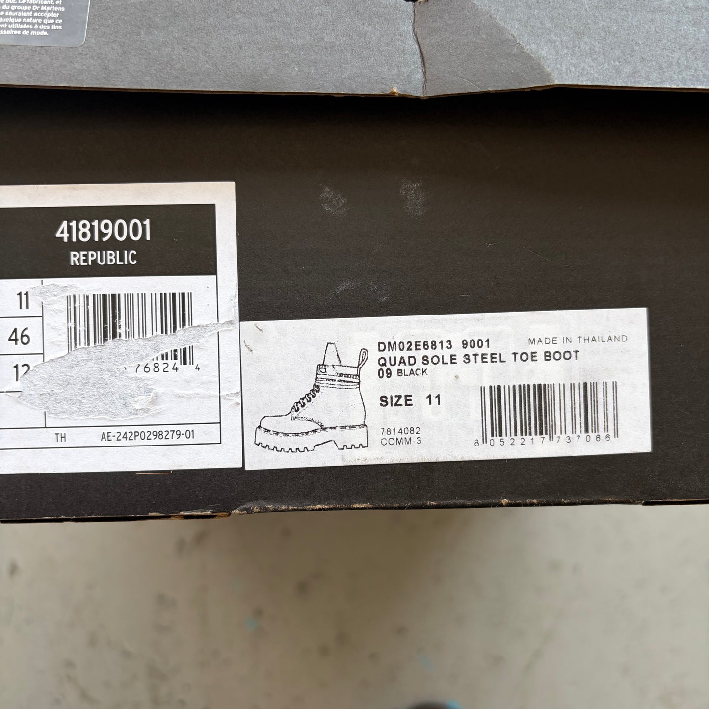 Rick Owens X Dr. Martens Steel Toe Quad Sole (11)