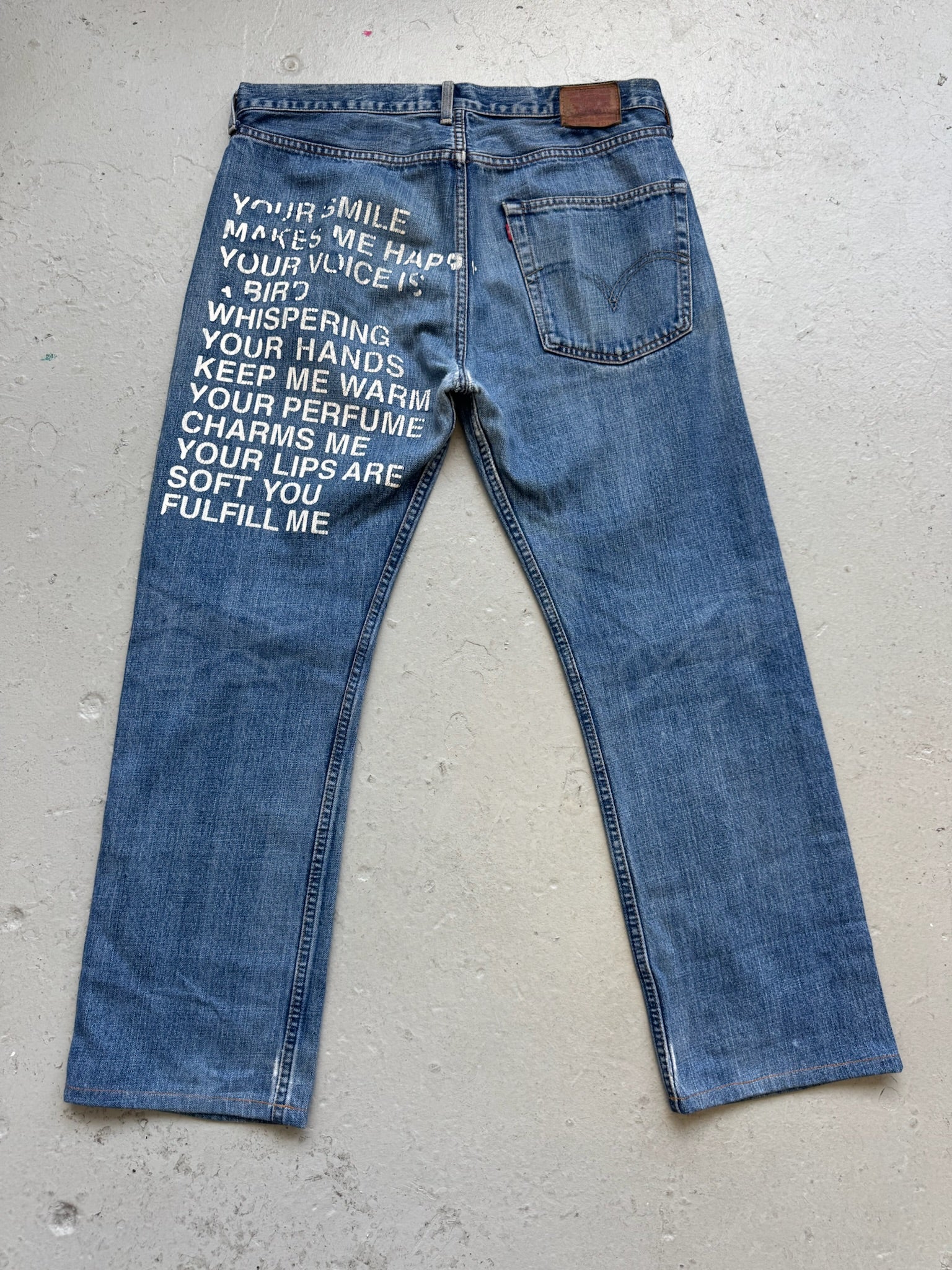 Junya Watanabe x Comme Des Garcons SS01 Poem Denim (S