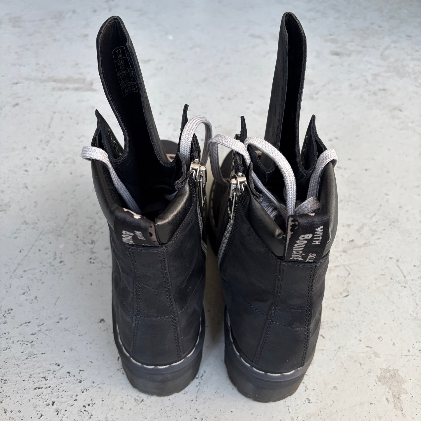 Rick Owens X Dr. Martens Steel Toe Quad Sole (11)