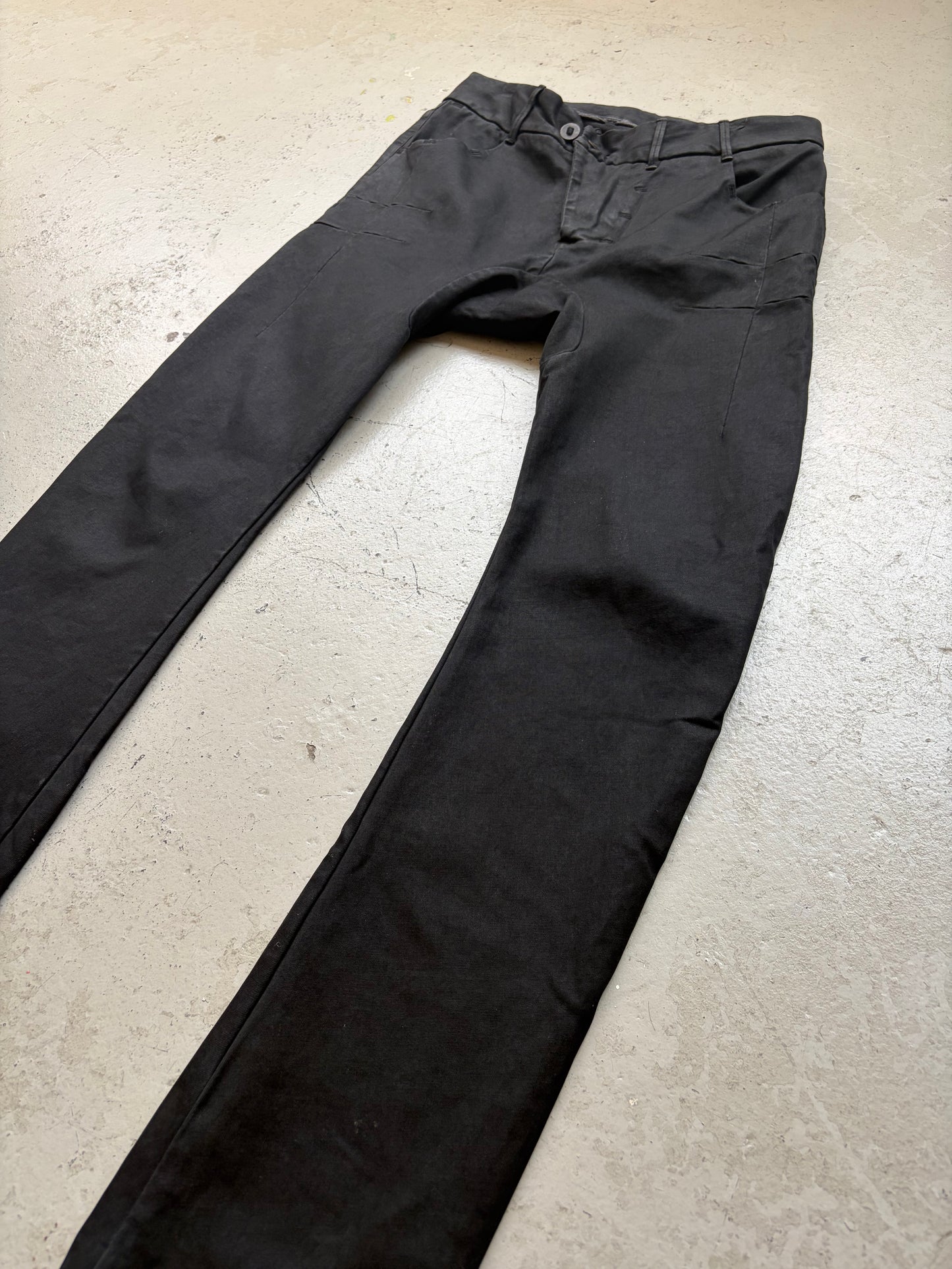 Boris Bidjan Saberi AW17 P13 Waxed Bottoms (M)