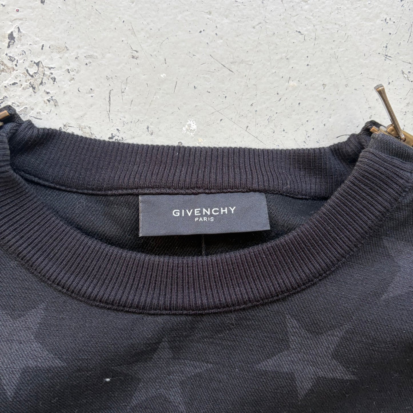 Givenchy FW13 Riccardo Tisci Madonna & Child Zipper Crewneck (L)