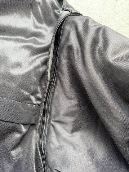 Vintage CSV Black Military Bomber Jacket (L)