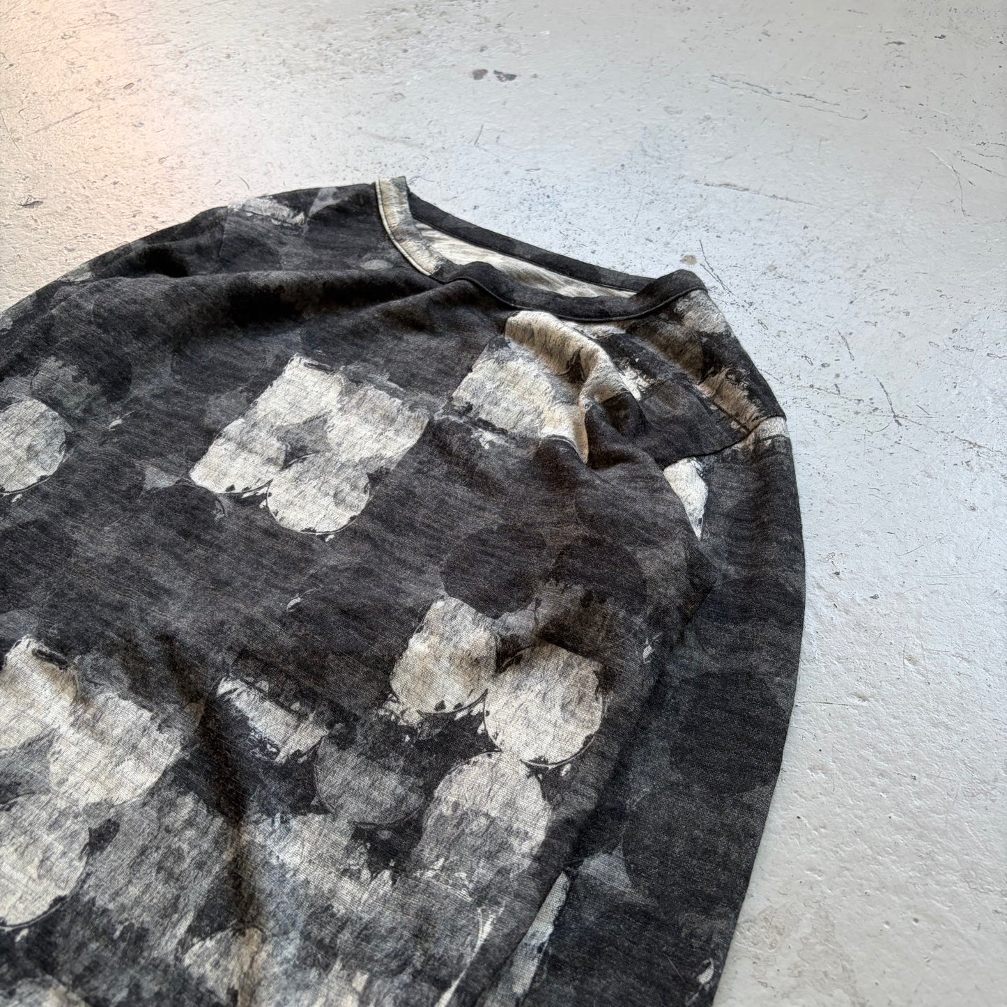 Yohji Yamamoto Y's Wool Print Long Sleeve (2)
