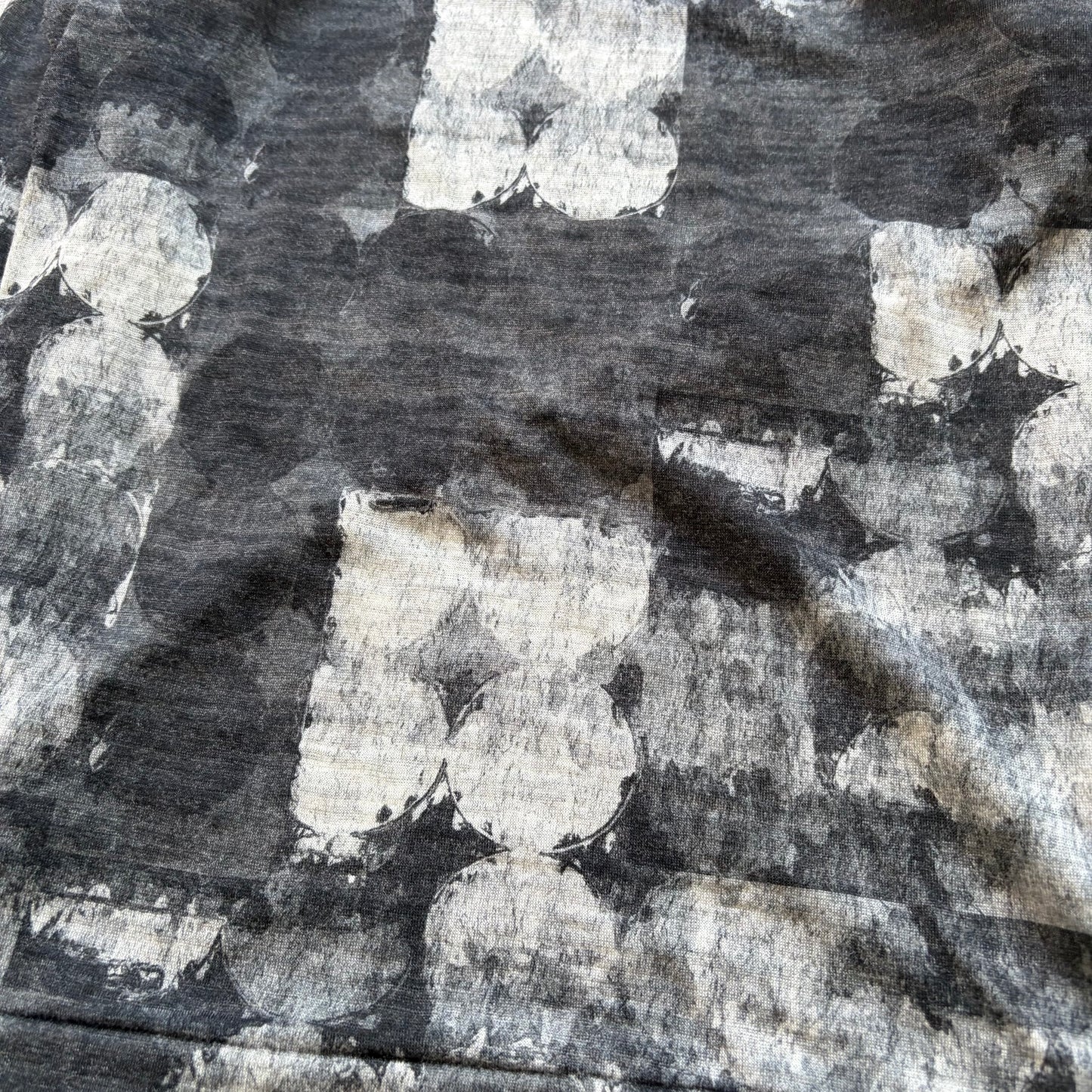 Yohji Yamamoto Y's Wool Print Long Sleeve (2)