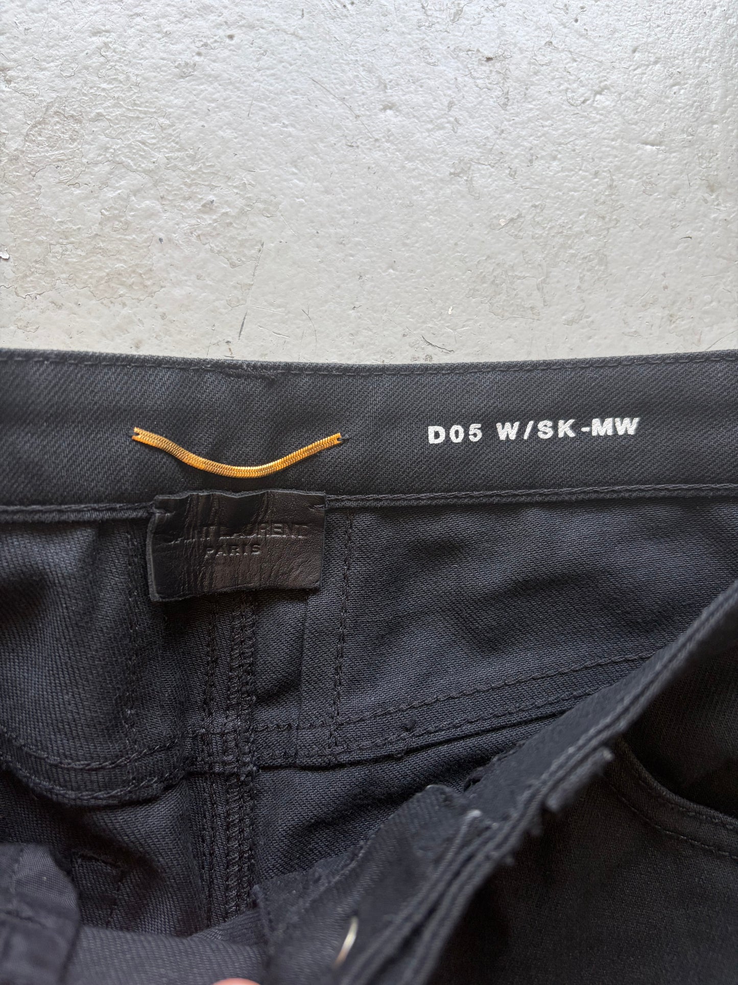 Saint Laurent Paris 2015 D05 Multi Zip Biker Denim (27)