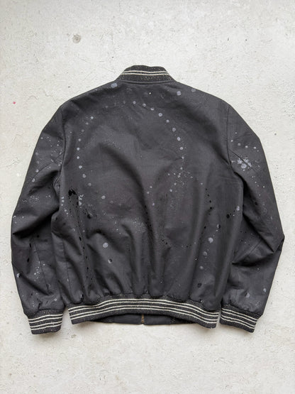 Saint Laurent Paris Galaxy Print Teddy Jacket (52)