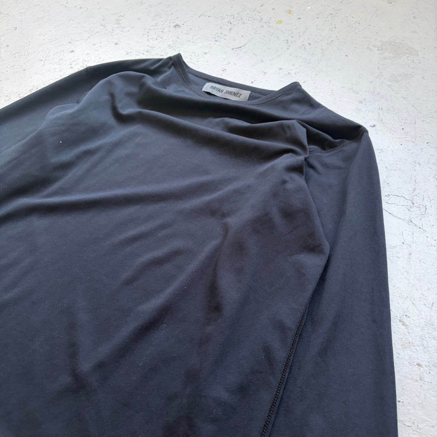 Bryan Jimenez Black Long Sleeve Shirt (S)