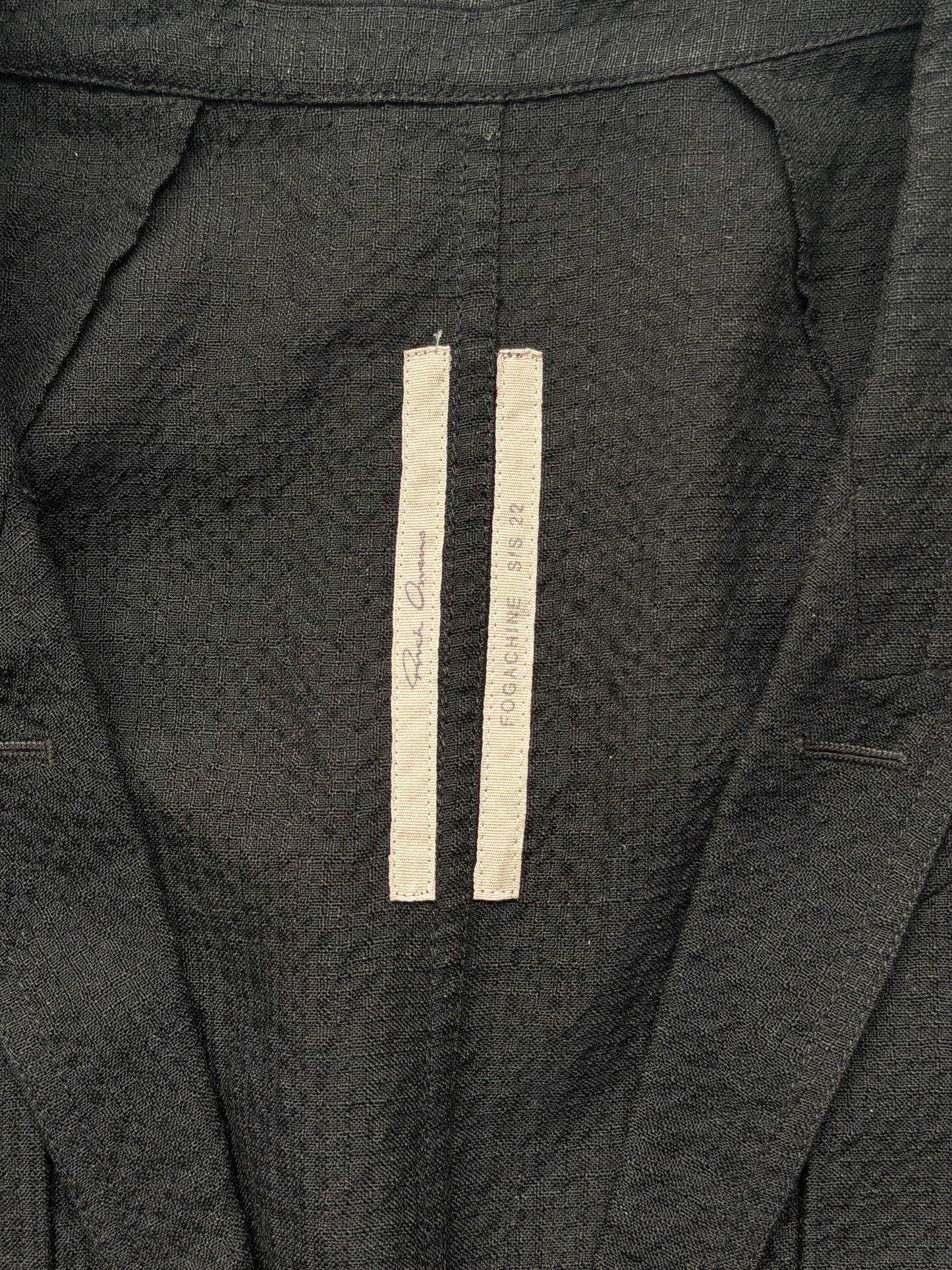 Rick Owens SS22 FOGACHINE Fog Pocket Blazer (56)