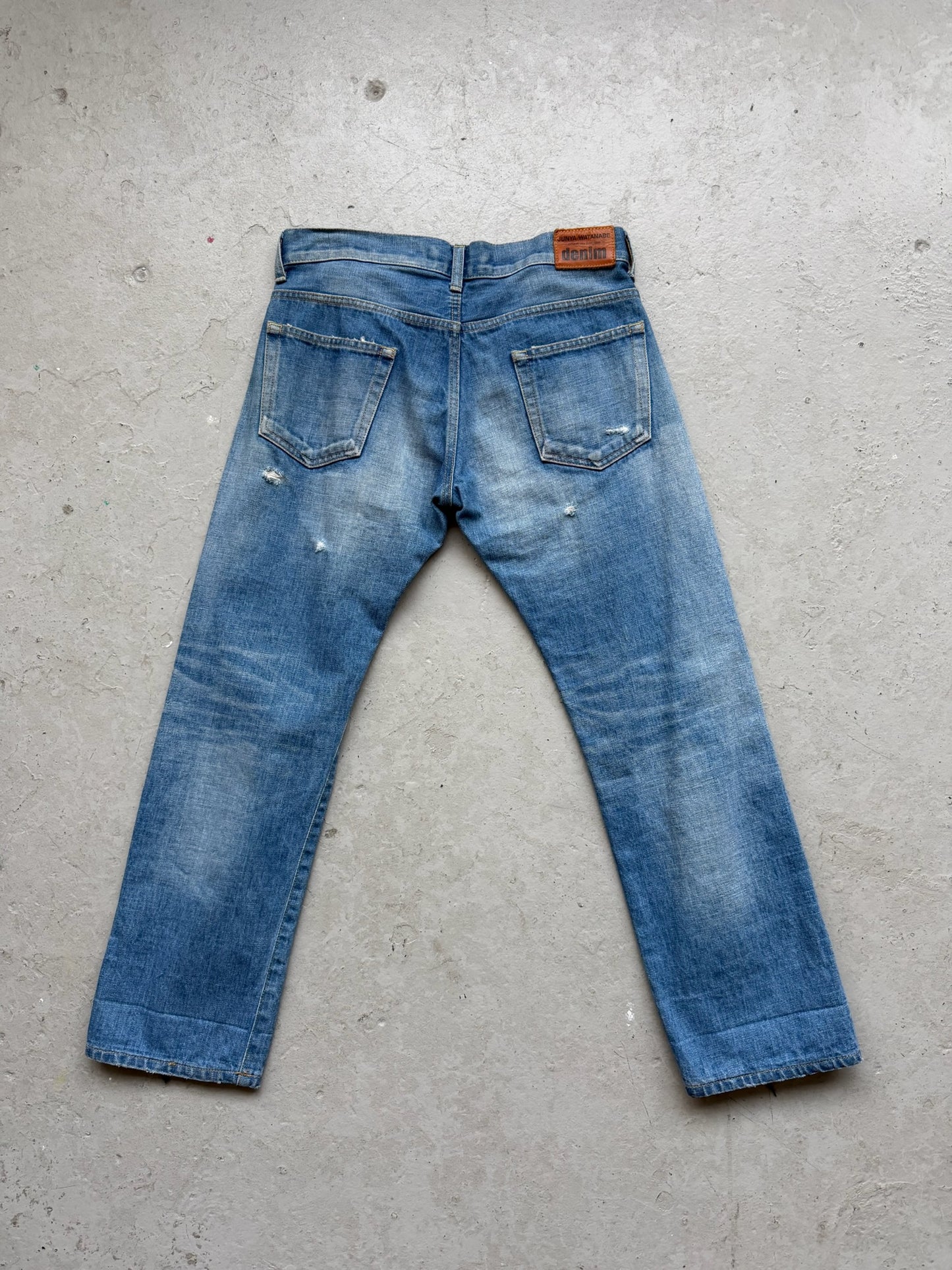 Junya Watanabe CDG Distressed Flower Denim AD2013 (M)