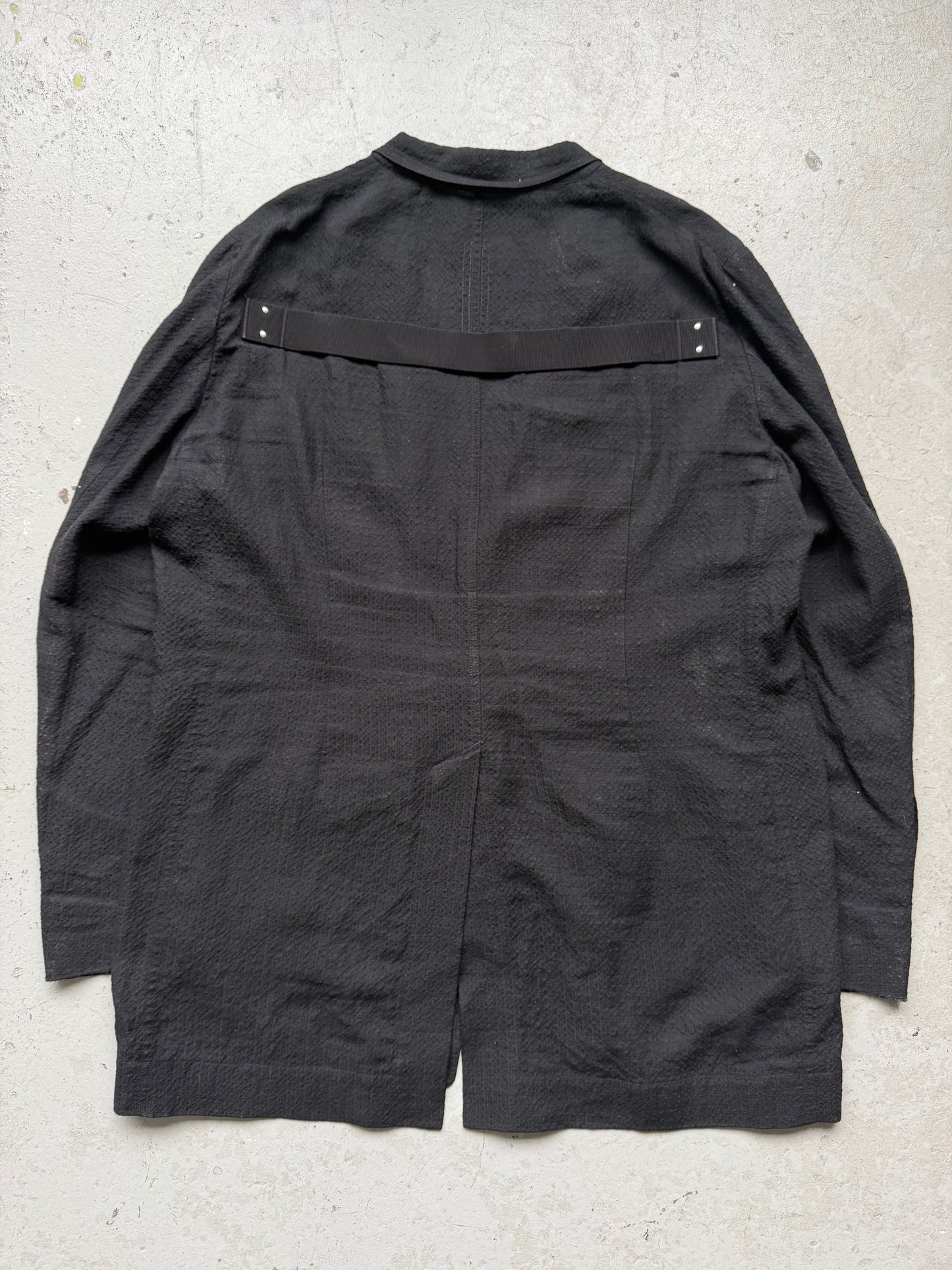 Rick Owens SS22 FOGACHINE Fog Pocket Blazer (56)