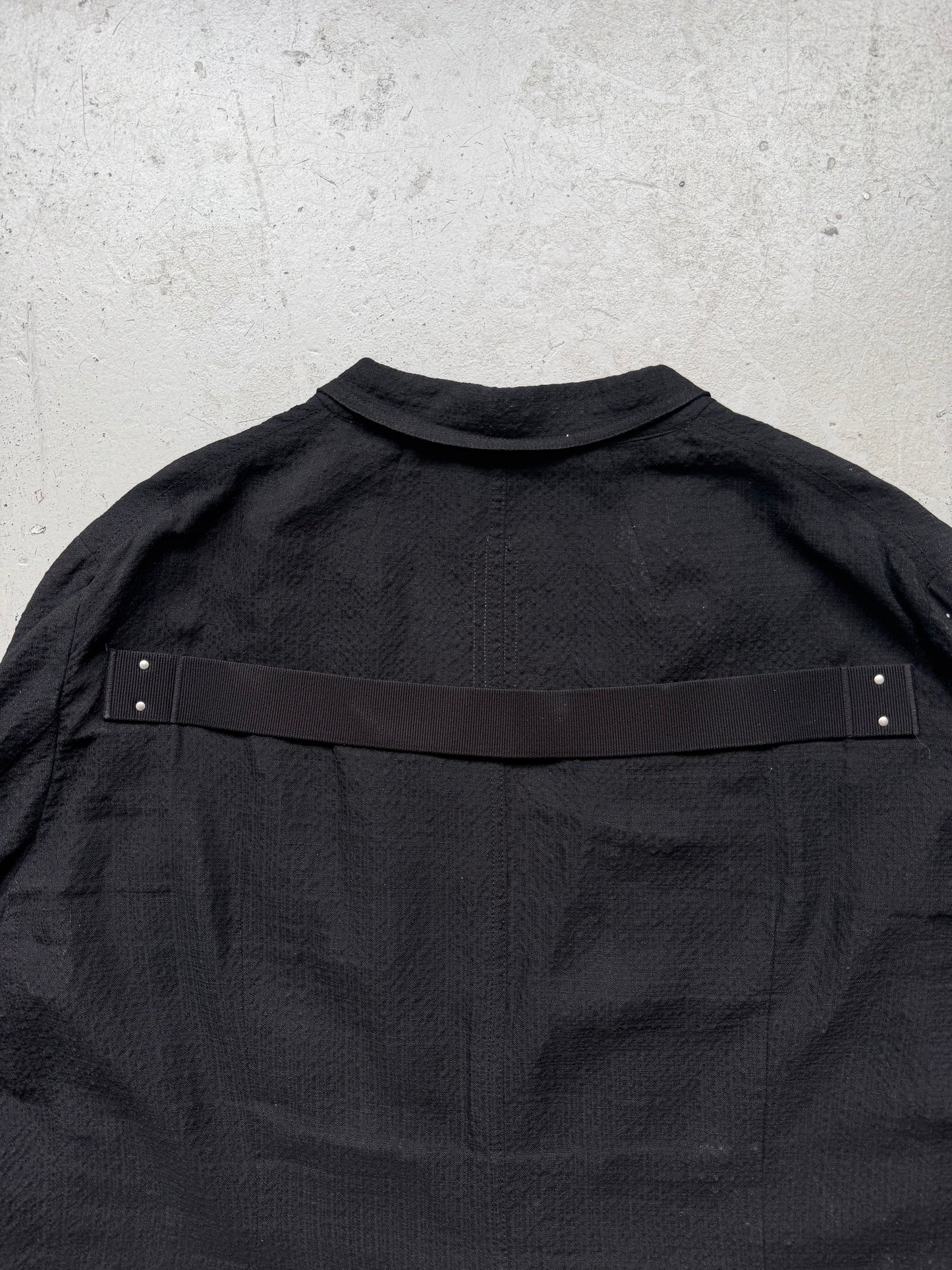 Rick Owens SS22 FOGACHINE Fog Pocket Blazer (56)