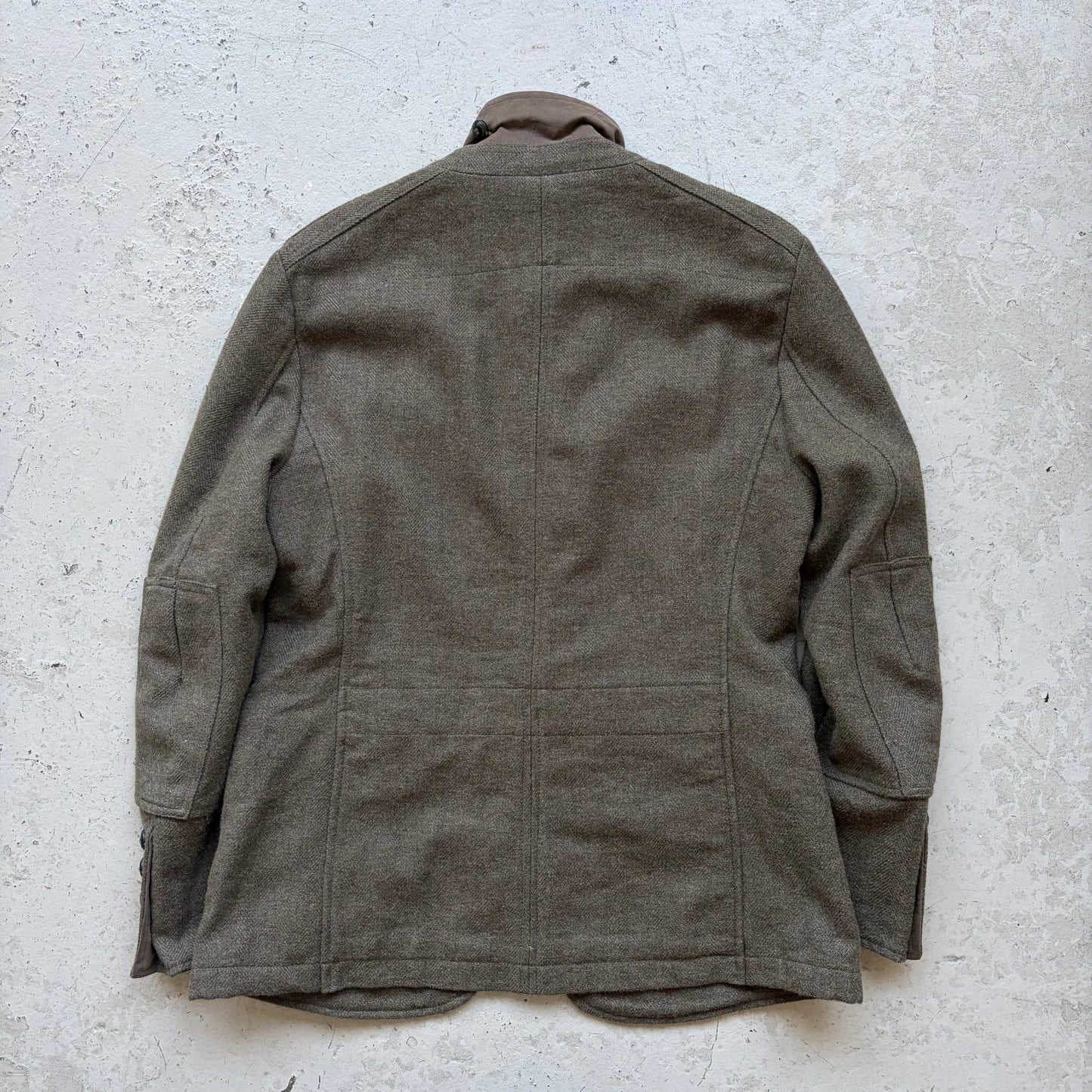 Giancarlo Rossi Olive Multi Pocket Button Up Jacket (48)