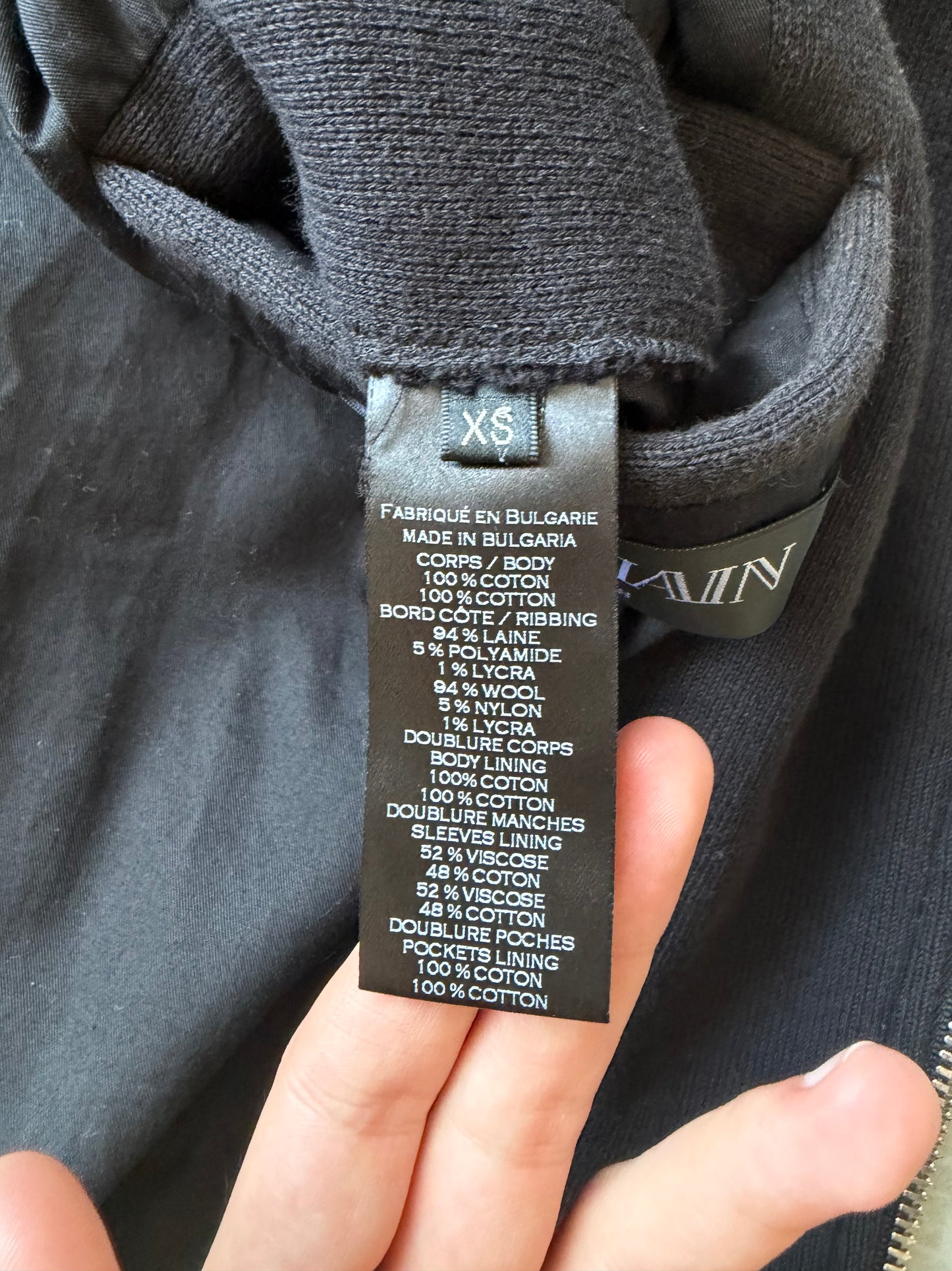 Balmain FW15 Multizip Biker Jacket  (XS)