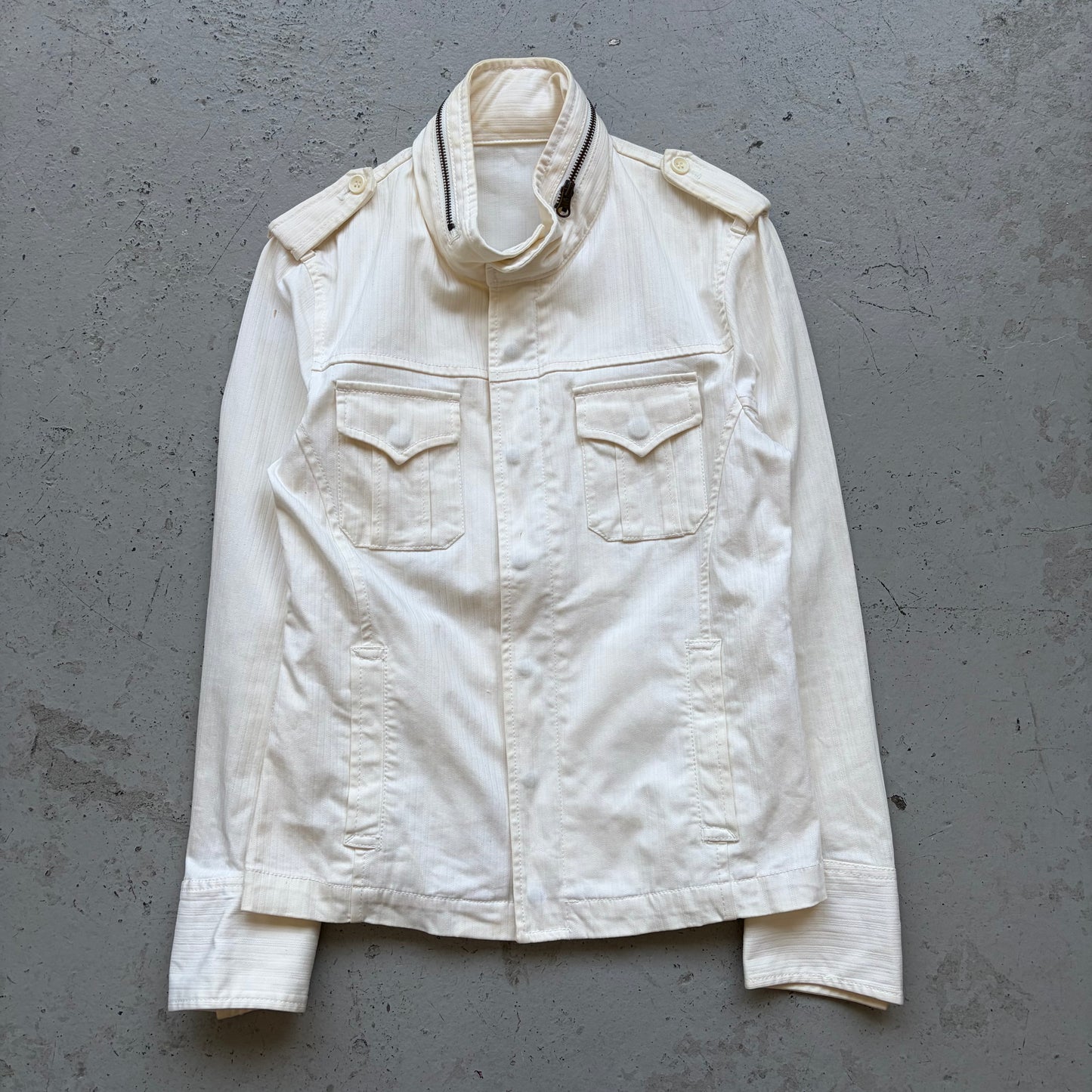 Tete Homme White Jacket (M)