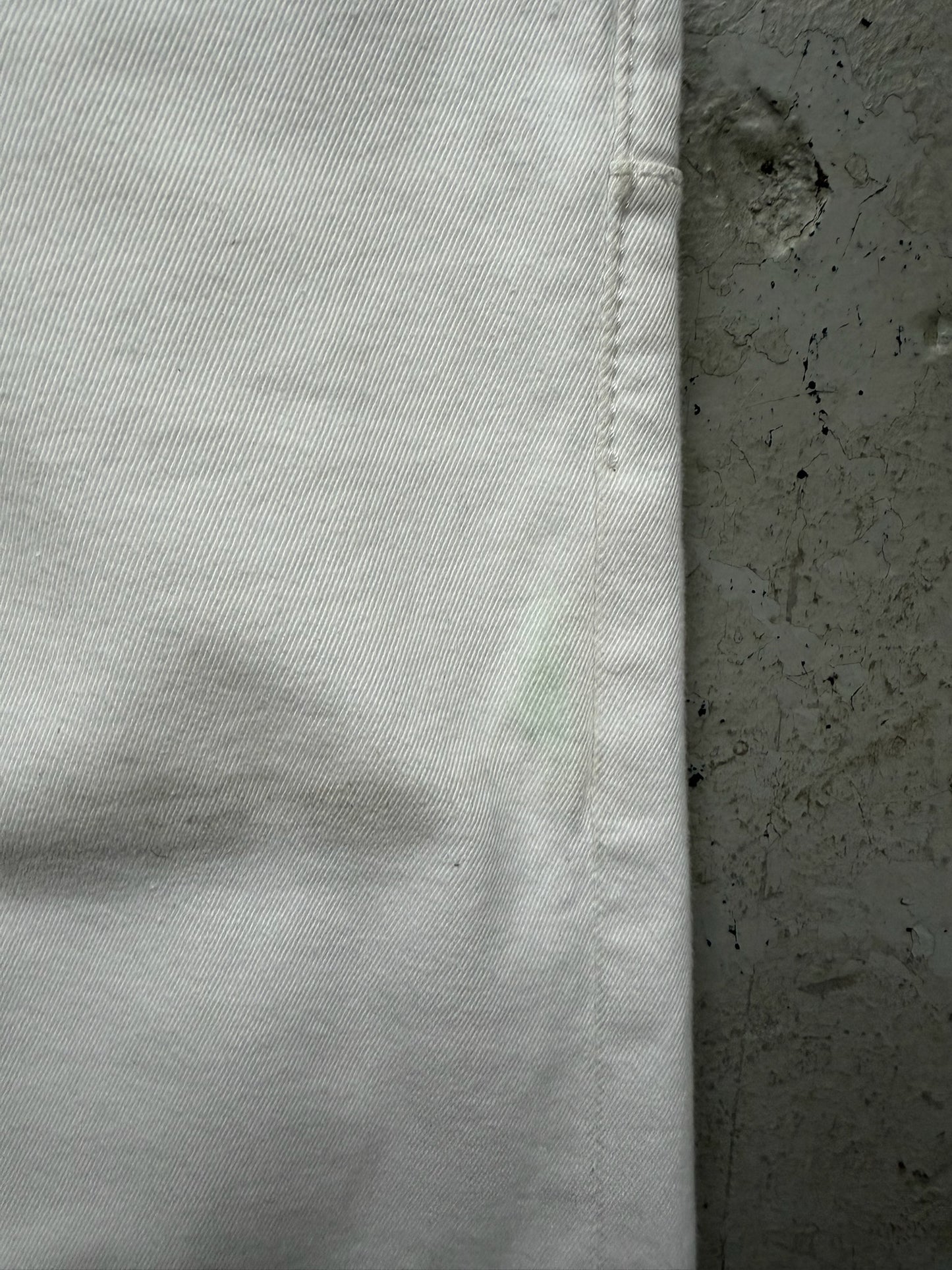 Dior Kris Van Asche White Denim (38)