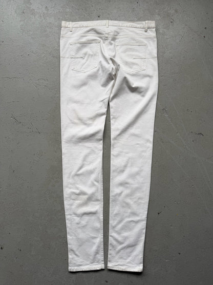Dior Kris Van Asche White Denim (38)