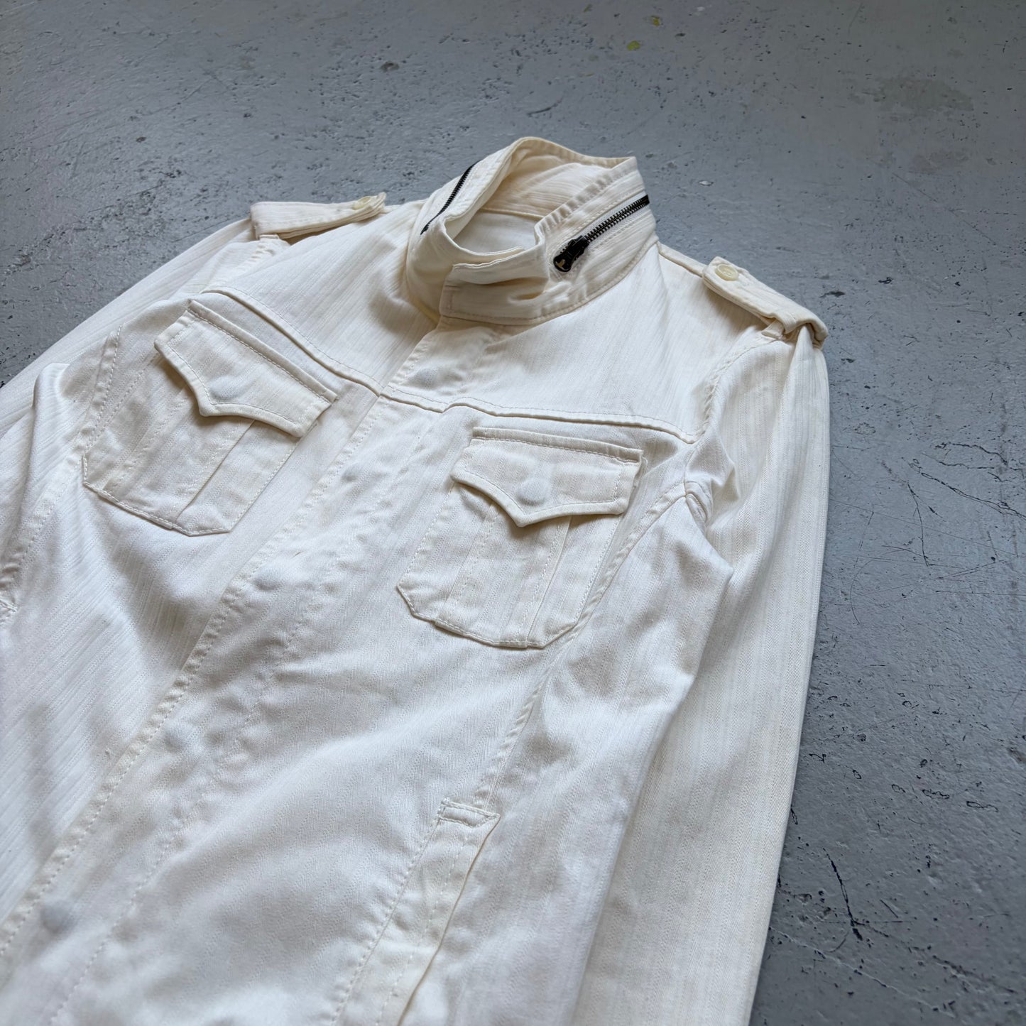 Tete Homme White Jacket (M)
