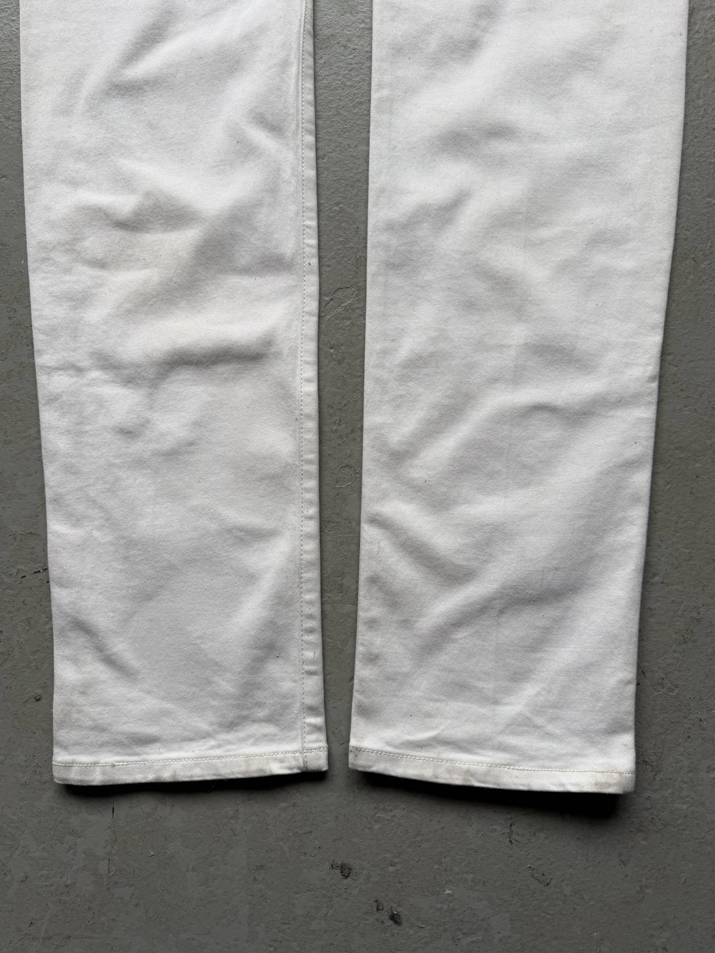 Dior Kris Van Asche White Denim (38)