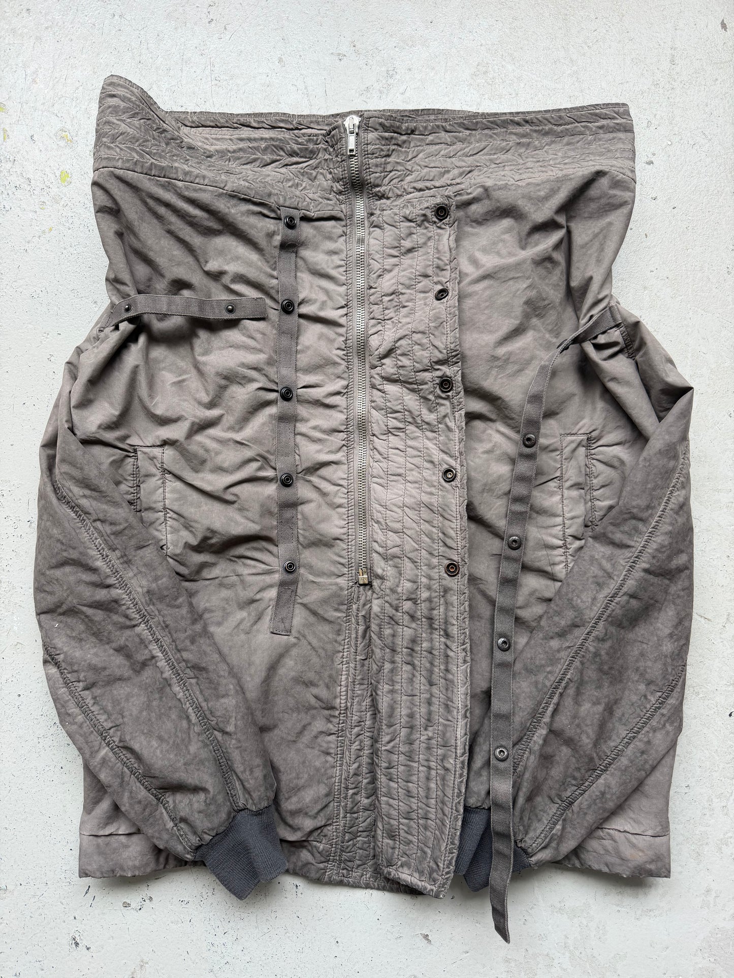 Rick Owens DRKSHDW Dark Dust Wide Neck Jacket (S)