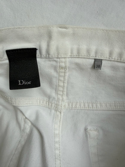 Dior Kris Van Asche White Denim (38)