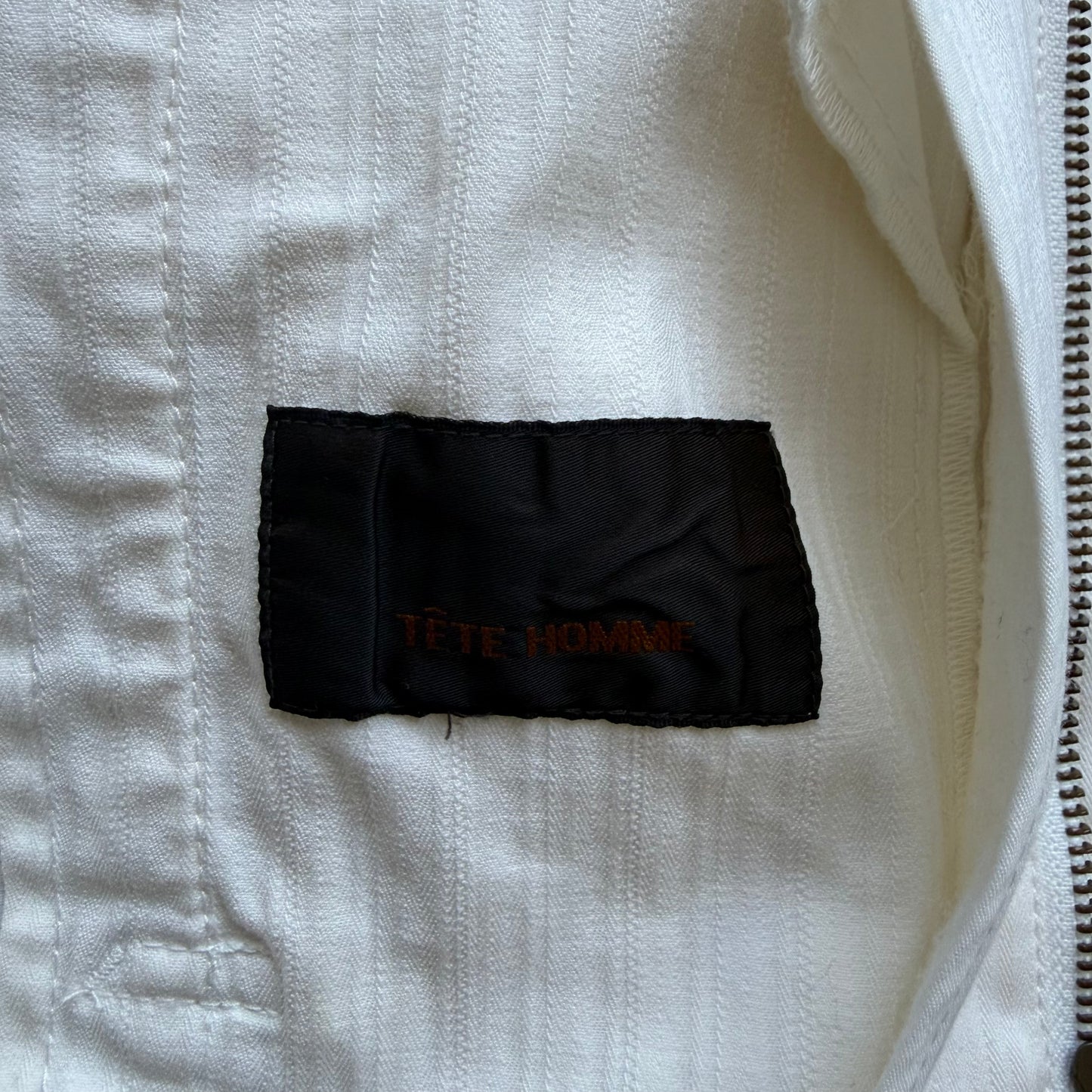 Tete Homme White Jacket (M)