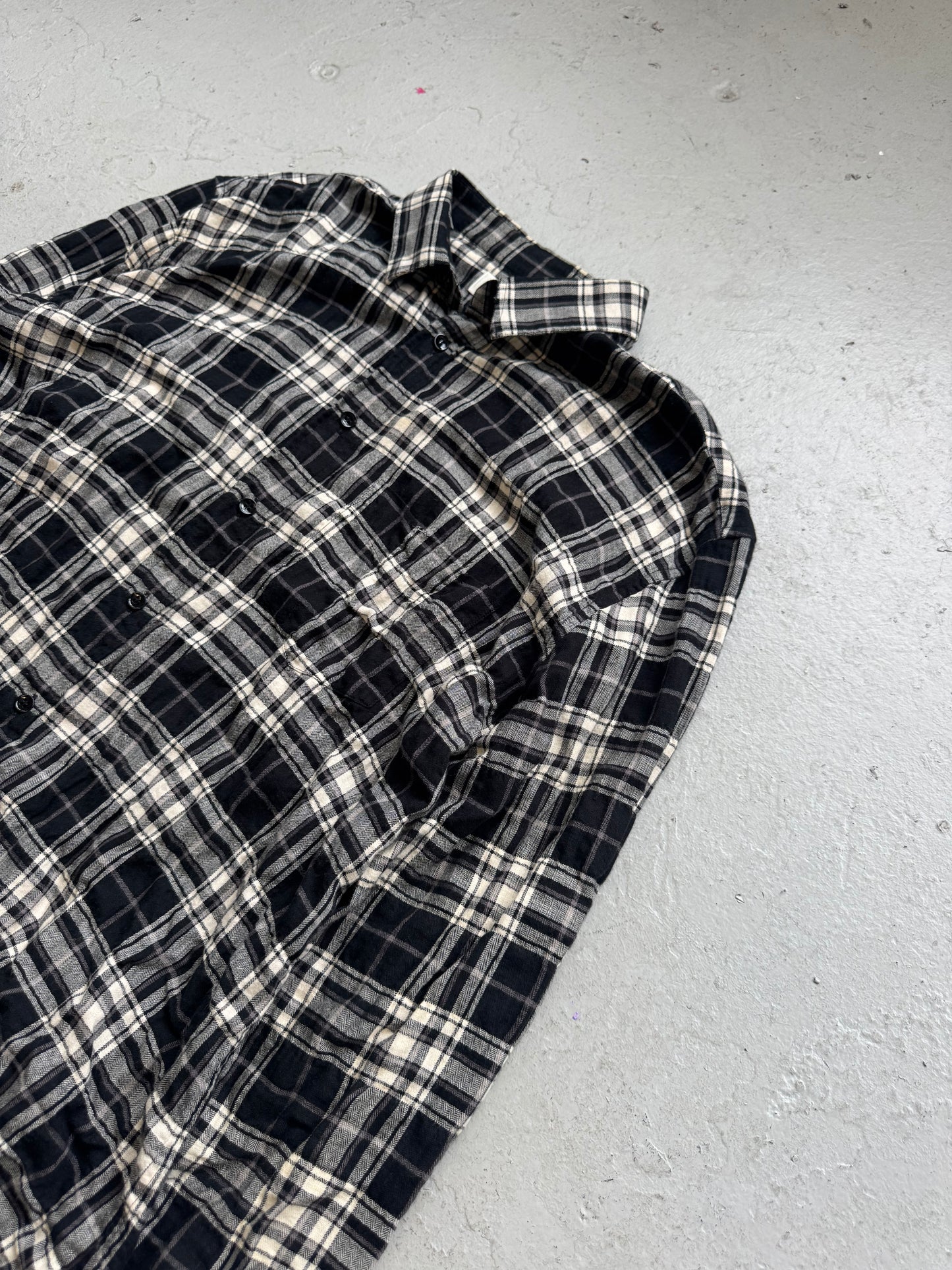 Saint Laurent Paris Hedi Slimane Flannel (42/16.5)