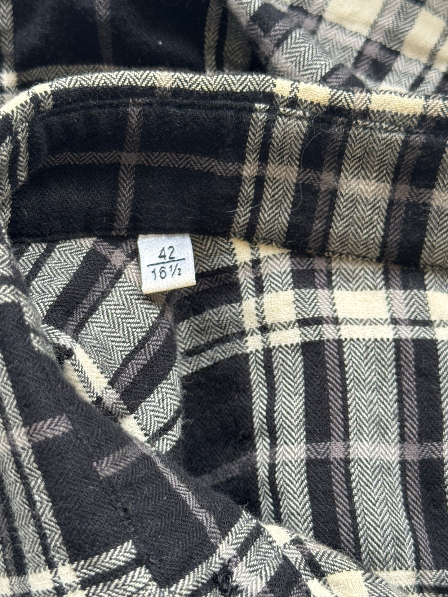 Saint Laurent Paris Hedi Slimane Flannel (42/16.5)