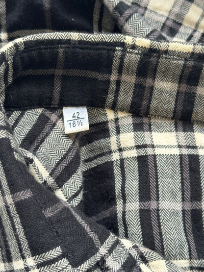 Saint Laurent Paris Hedi Slimane Flannel (42/16.5)