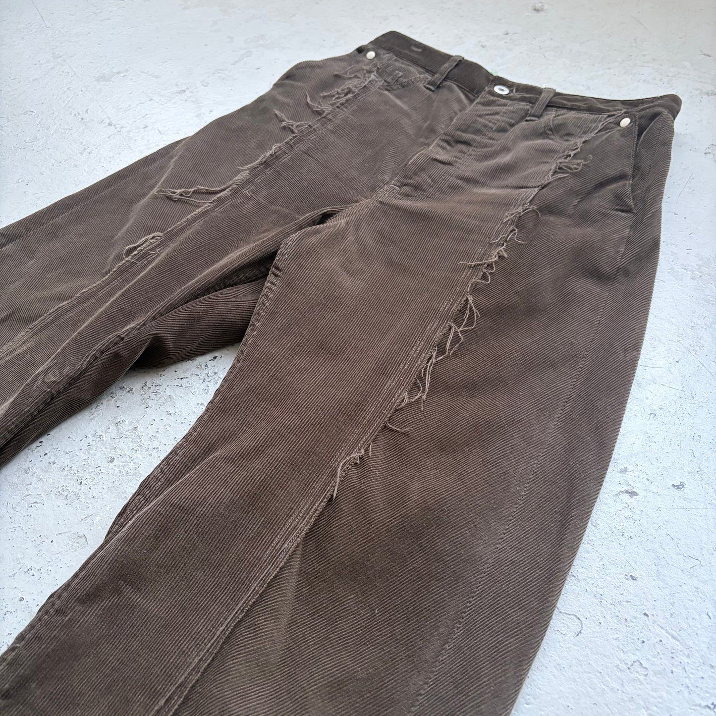Vuja De Olive Corduroy Pants (S)