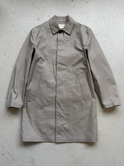 Saint Laurent Paris Houndstooth Trench Coat (48)