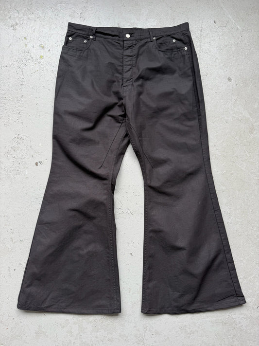 Rick Owens SS23 Edfu Black Bolan Trousers (38)