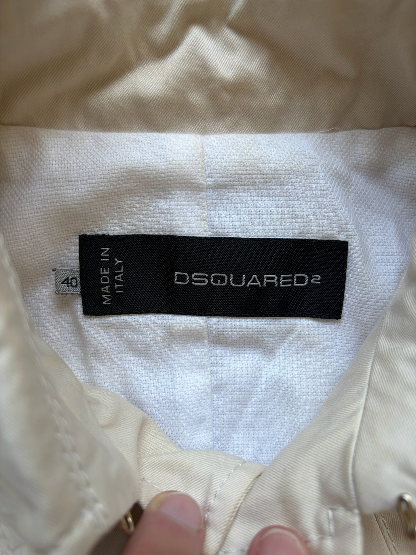 Dsquared2 SS11 Khacki Button Up Jacket (40)