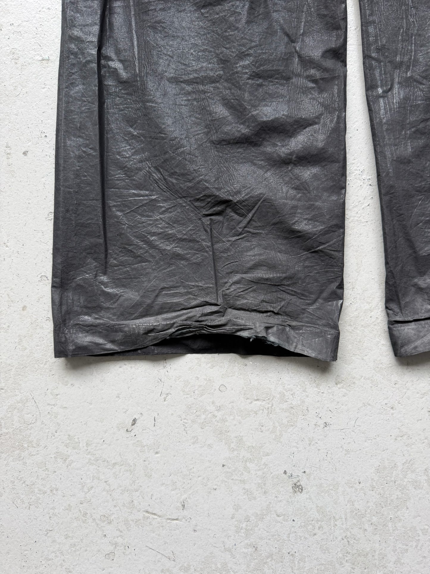 Rick Owens DRKSHDW Waxed Cotton Creatch Cargo Pants (XL)