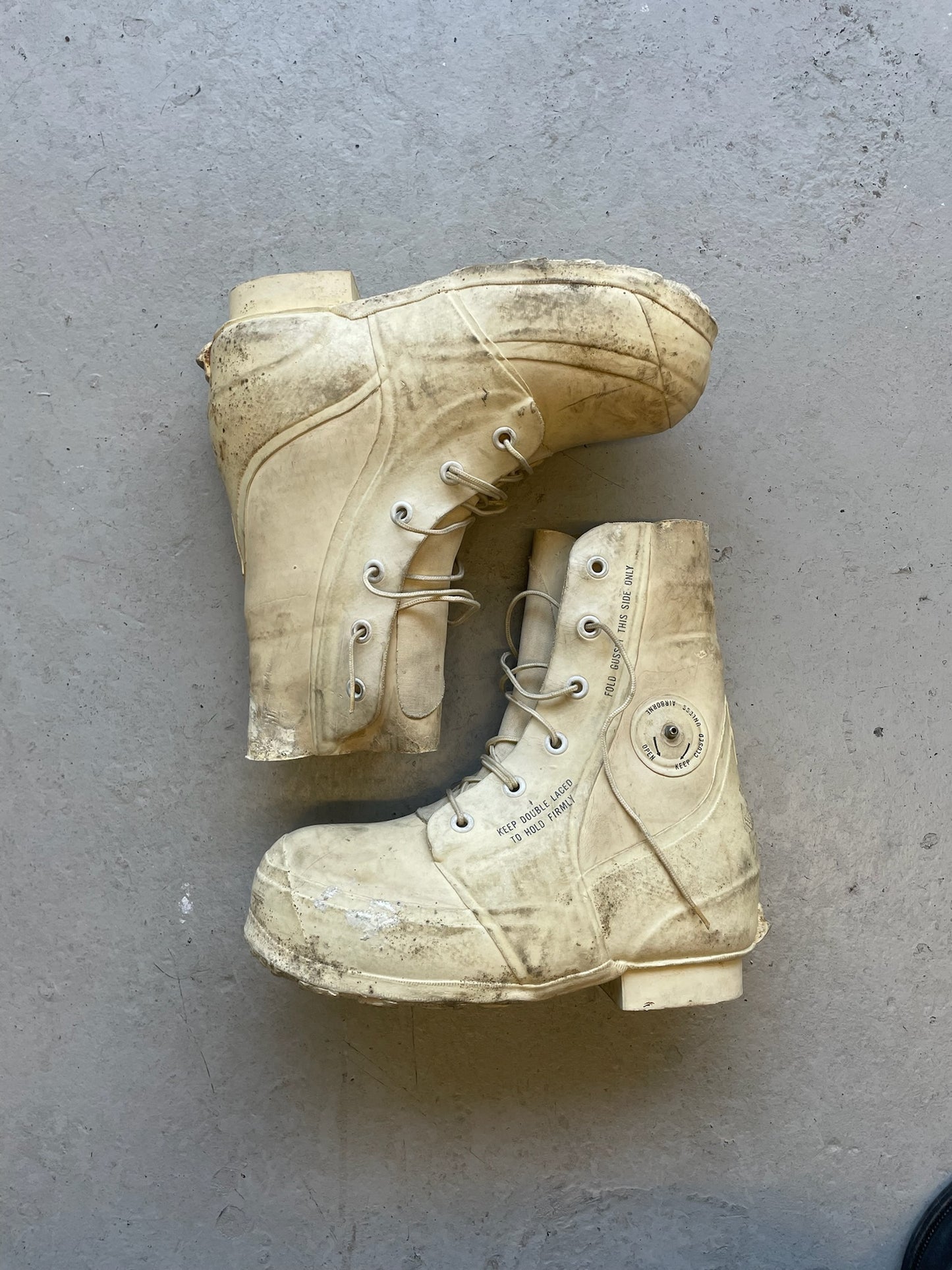 Vintage Military Bunny Boots (7)
