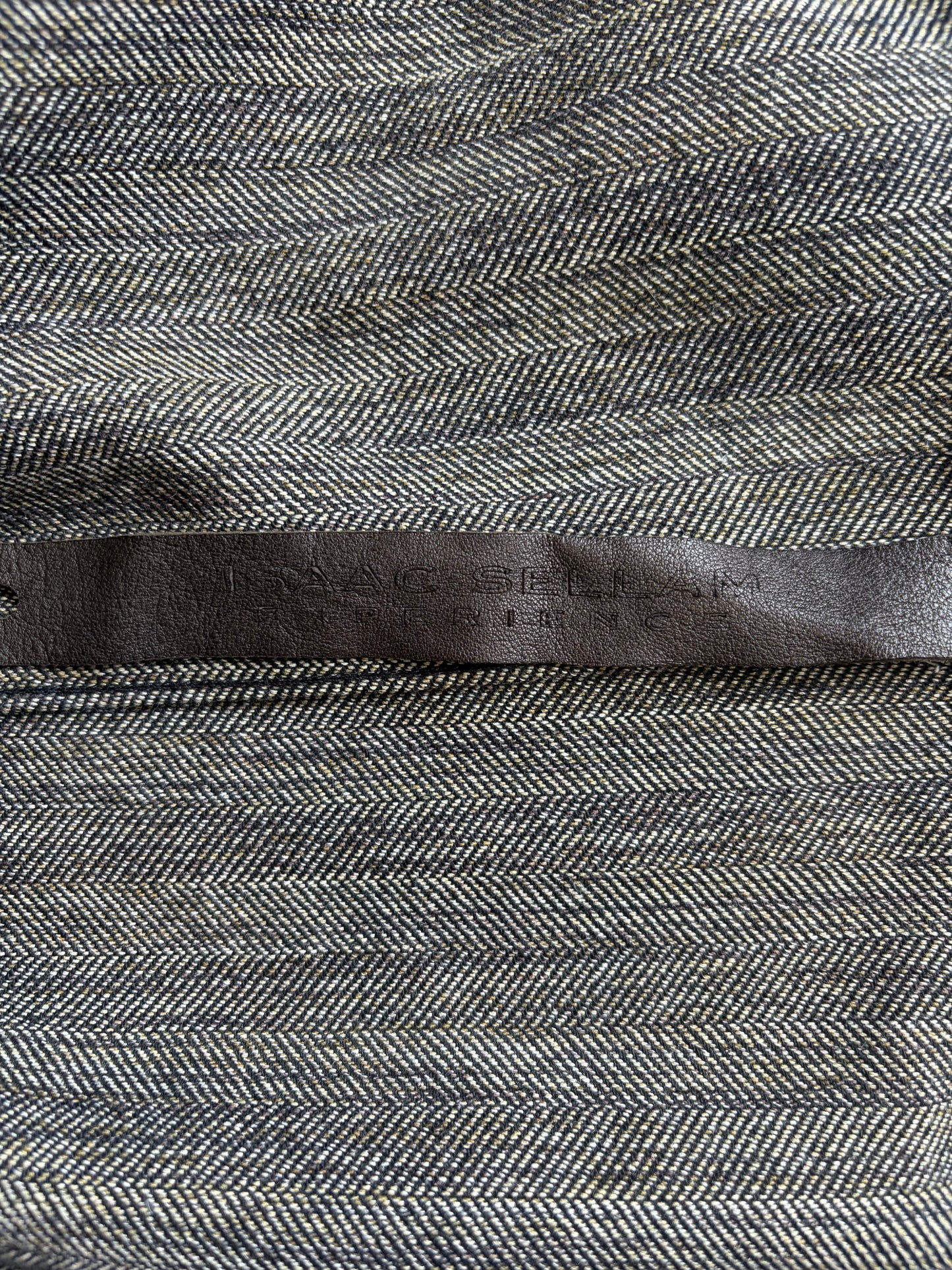 Isaac Sellam Experience Deer Skin Leather Trench (S)