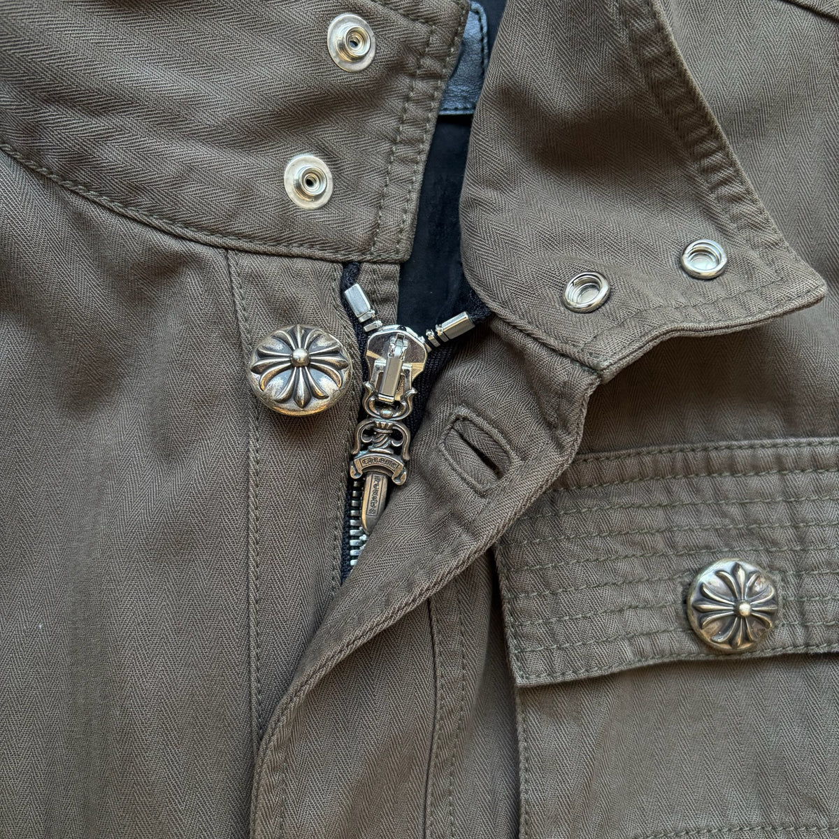 Chrome Hearts Cherry Bomb Military Jacket (L)