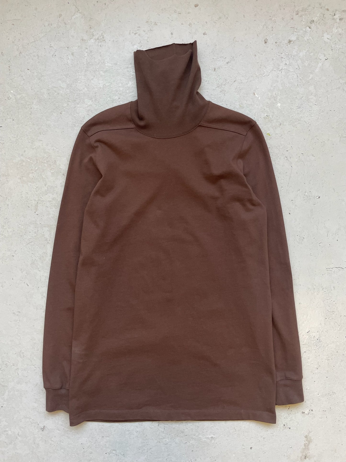 Rick Owens FW23 Luxor Brown Turtle Neck (S)
