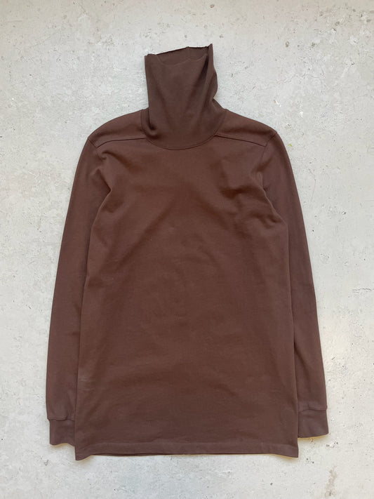 Rick Owens FW23 Luxor Brown Turtle Neck (S)
