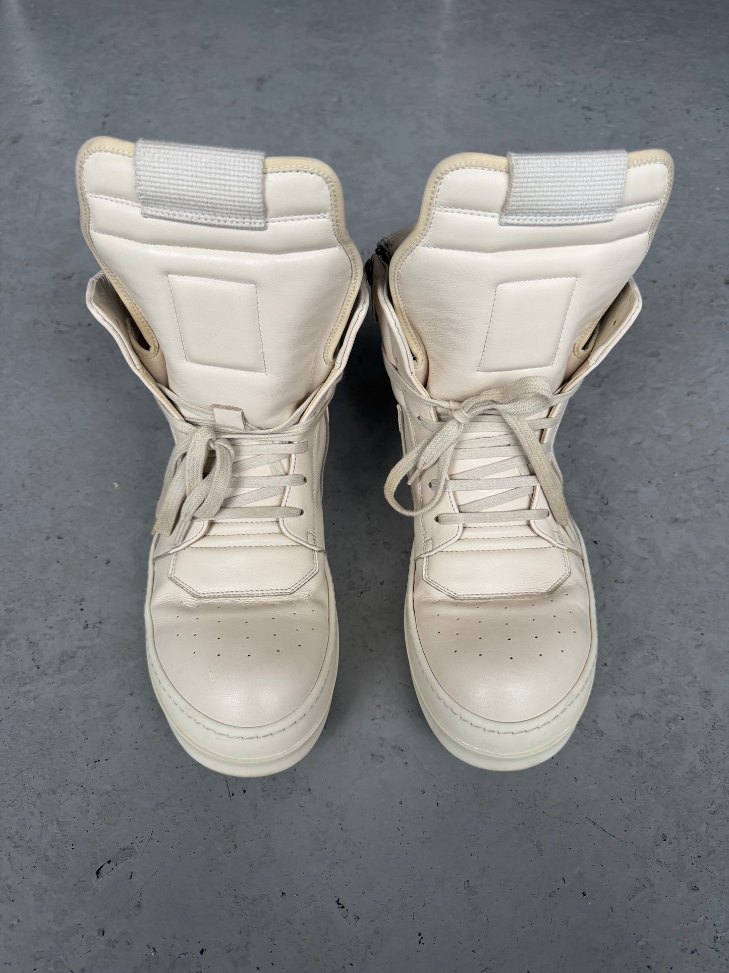 Rick Owens DRKSHDW Leather Milk Geobaskets (42)