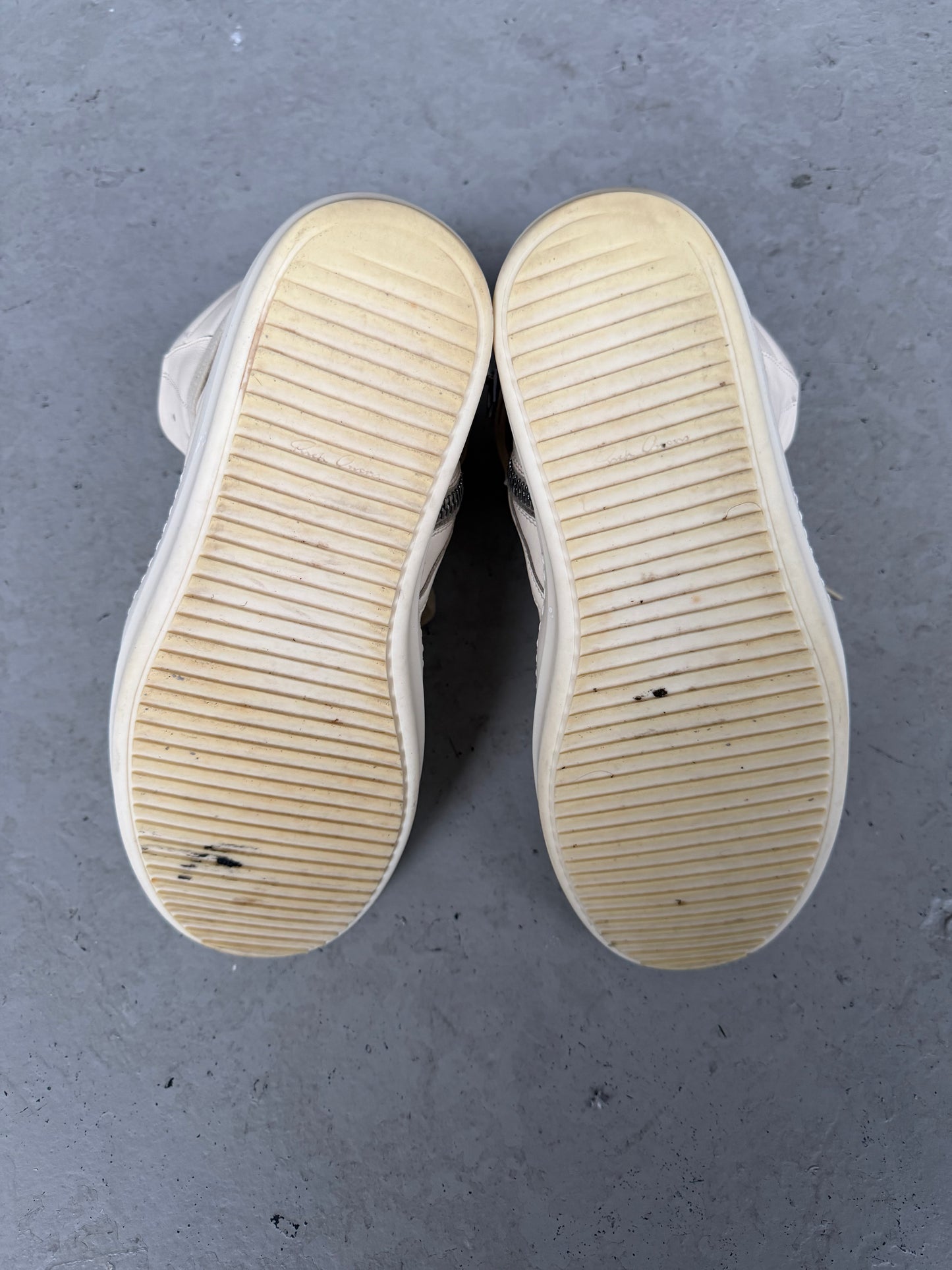 Rick Owens DRKSHDW Leather Milk Geobaskets (42)