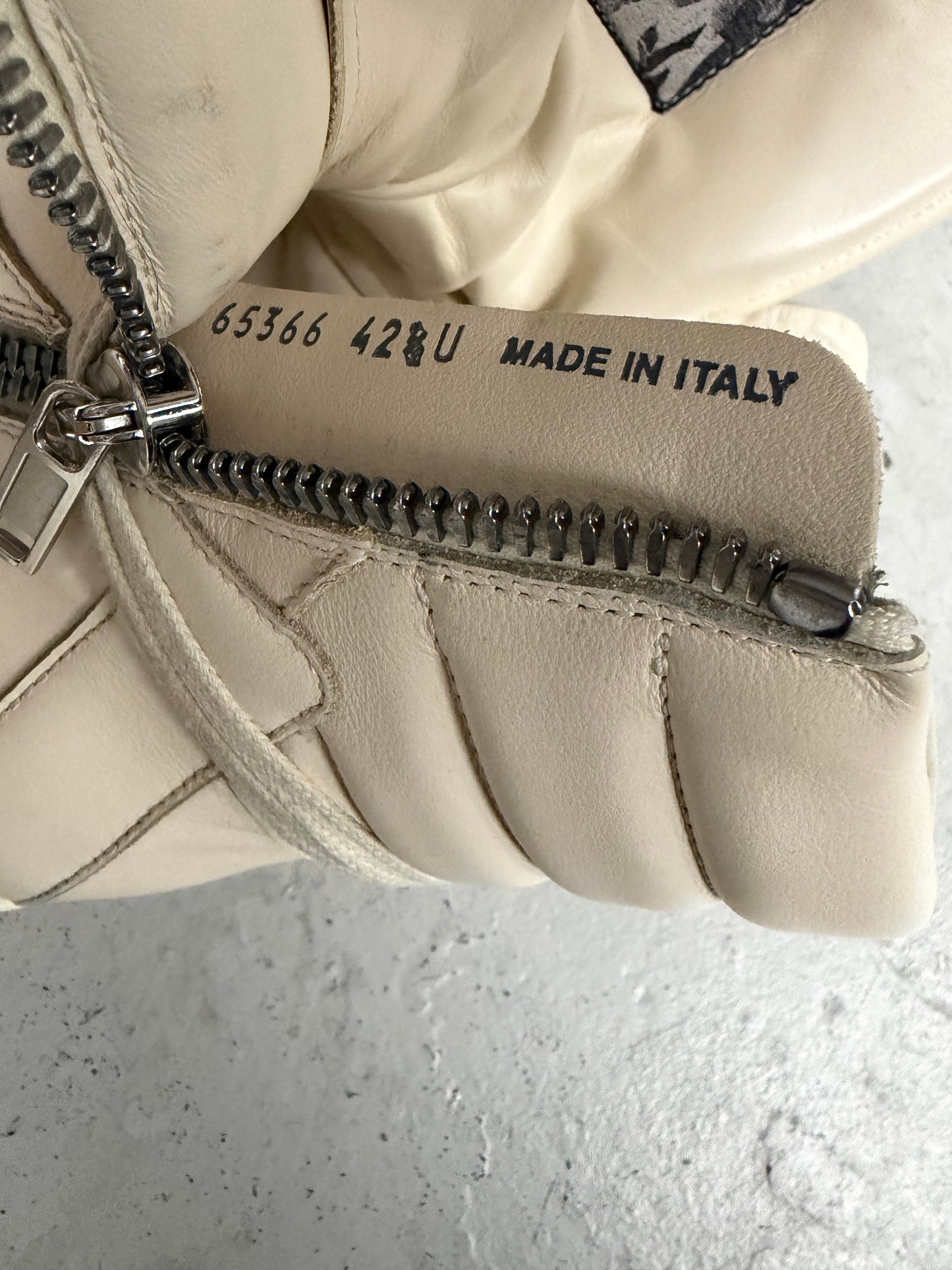 Rick Owens DRKSHDW Leather Milk Geobaskets (42)