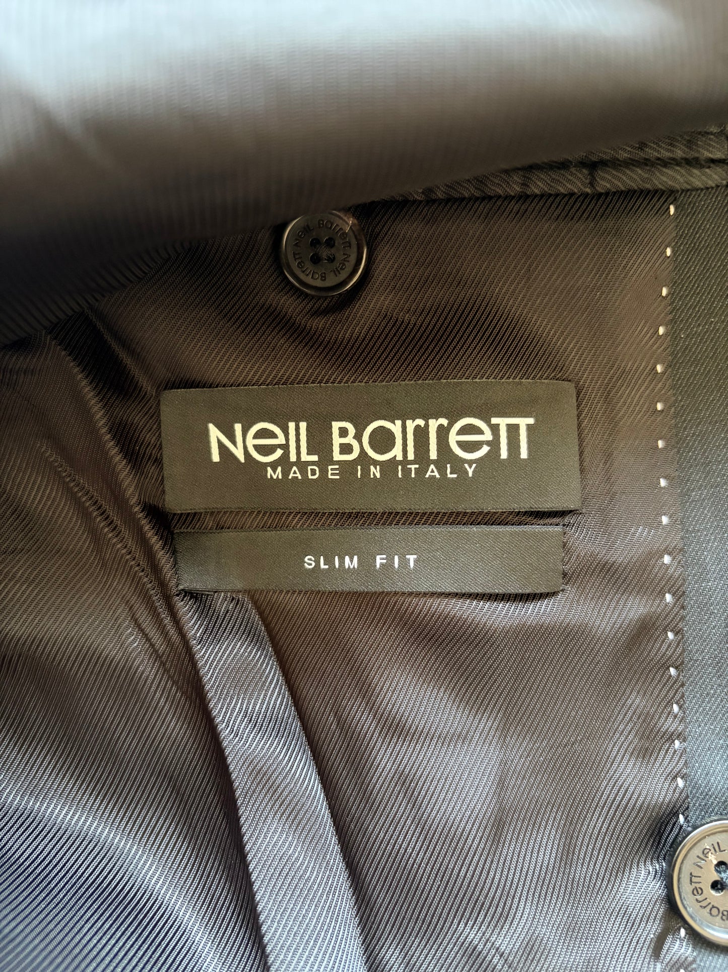 Neil Barrett Black Blazer (52)