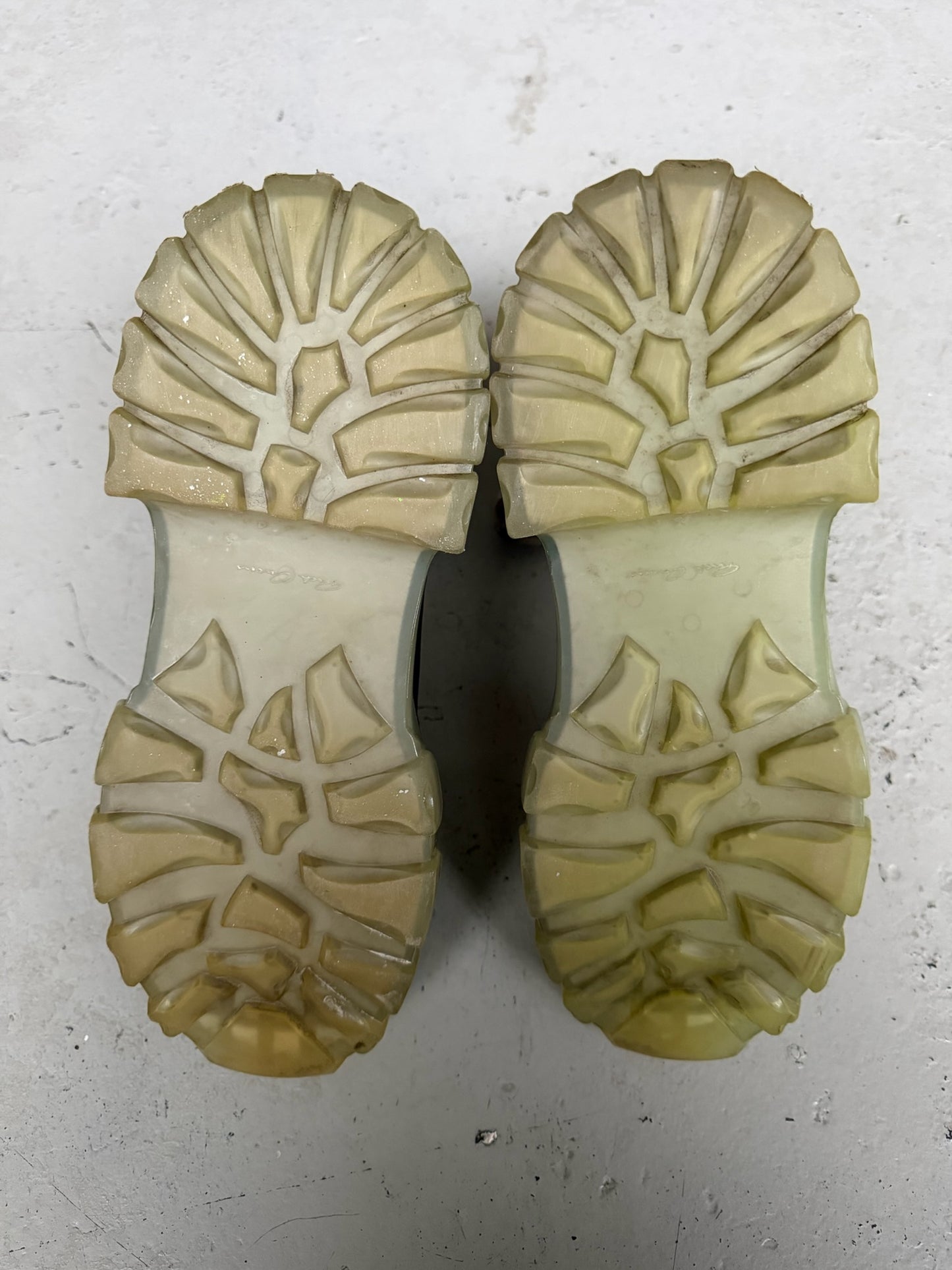 Rick Owens Jumbolace Bozo Tractor Boots (44)