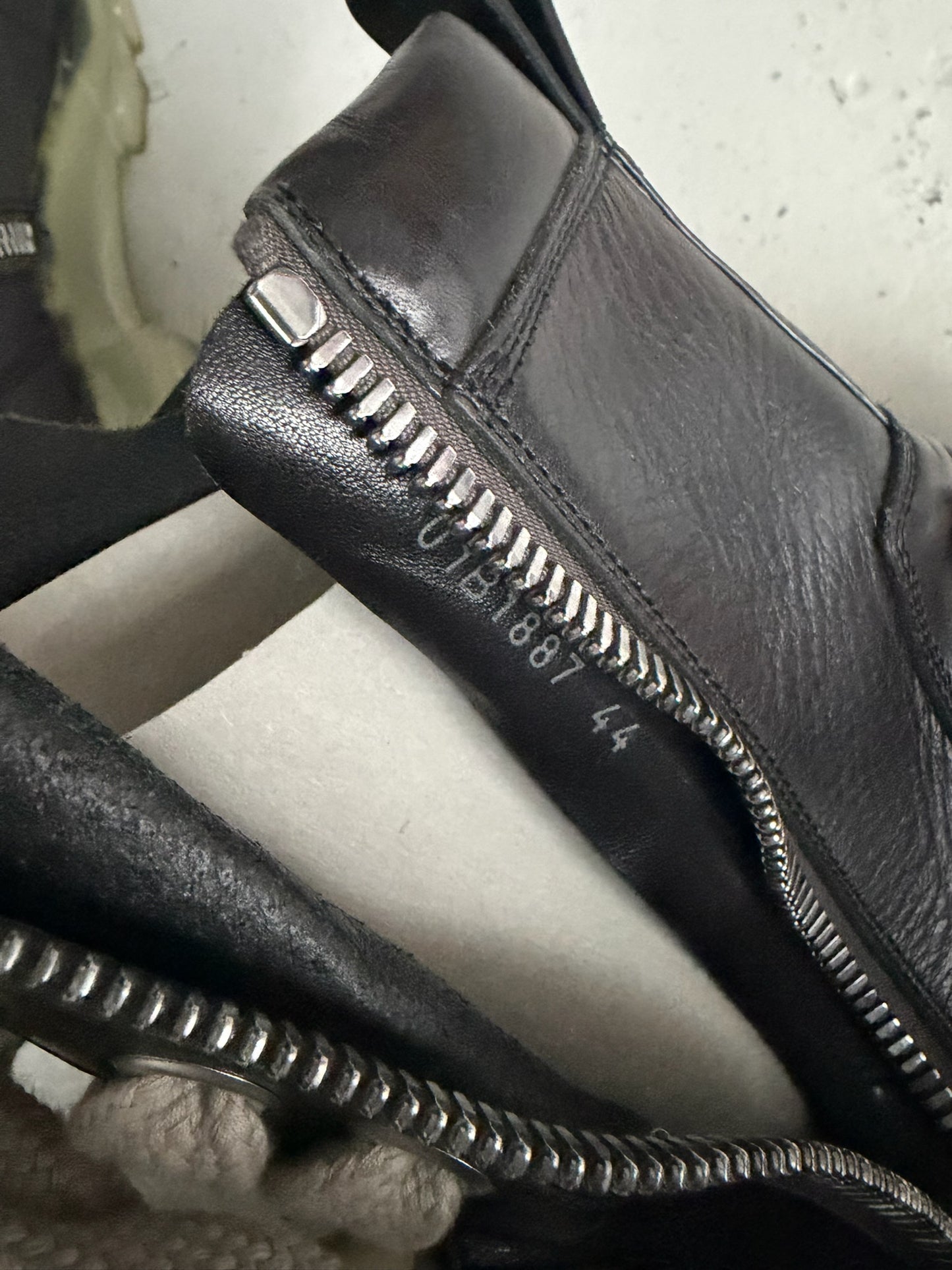 Rick Owens Jumbolace Bozo Tractor Boots (44)