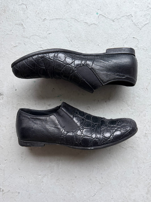 Prada Crocodile Leather Shoes (9)